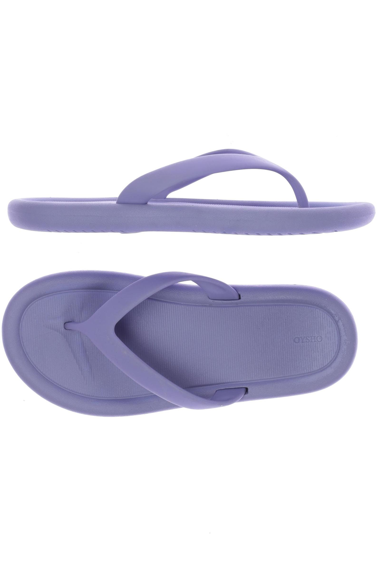 

Oysho Damen Sandale, blau, Gr. 36