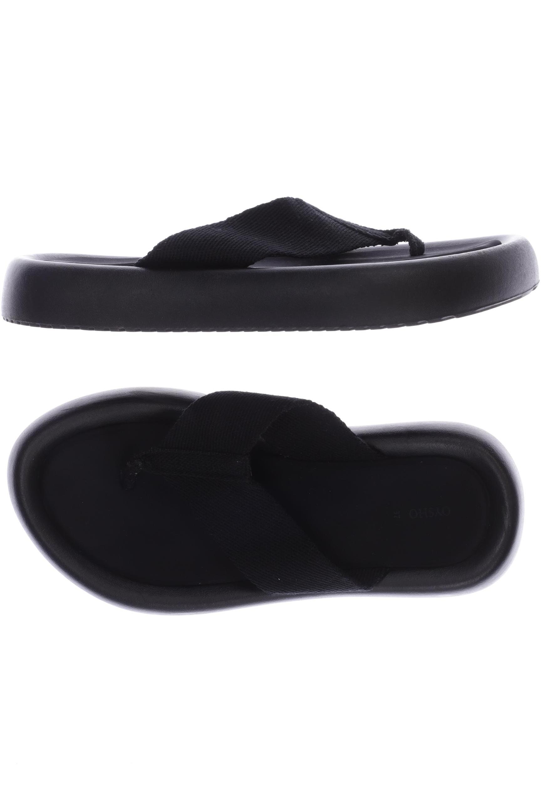 

Oysho Damen Sandale, schwarz