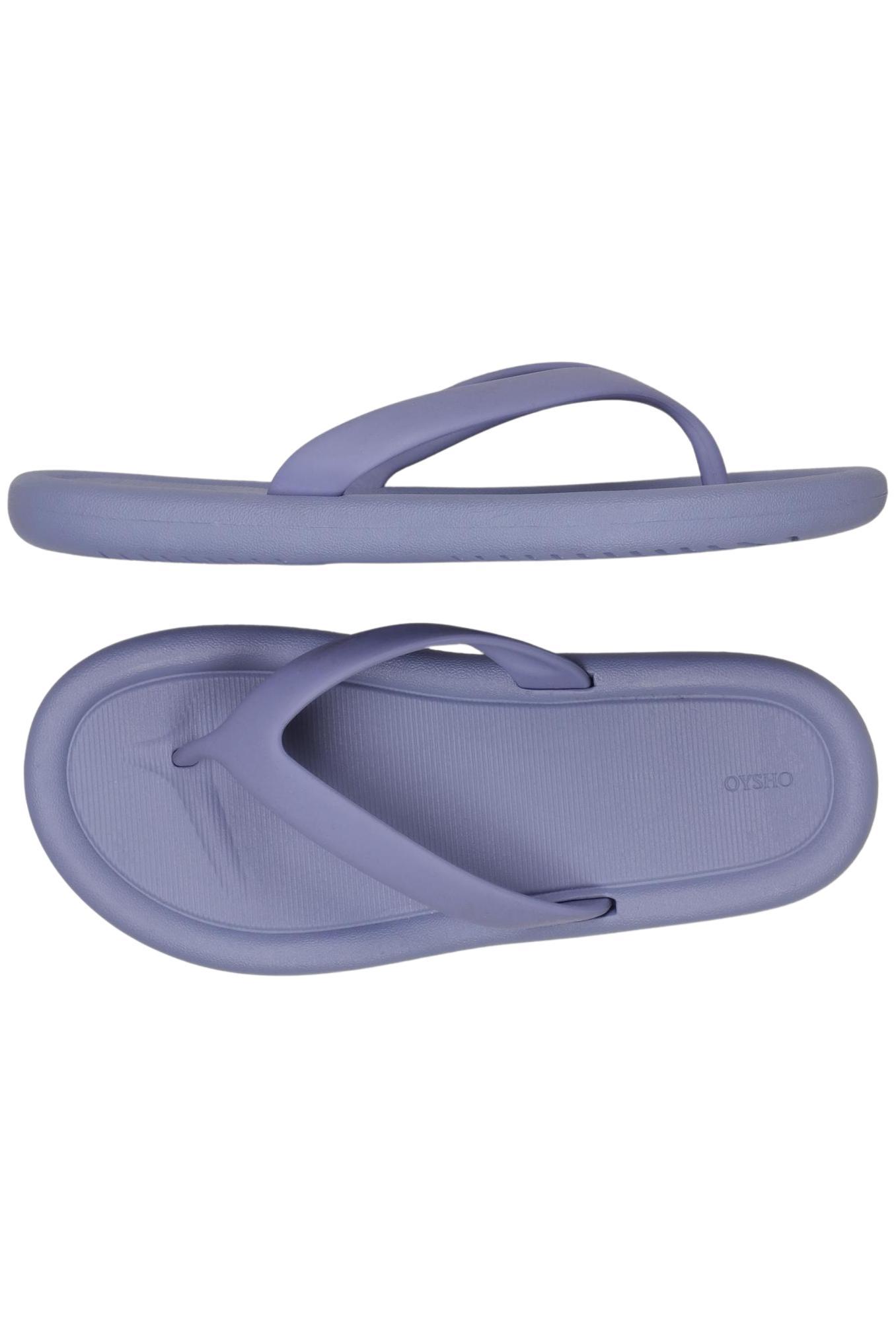 

Oysho Damen Sandale, hellblau, Gr. 36