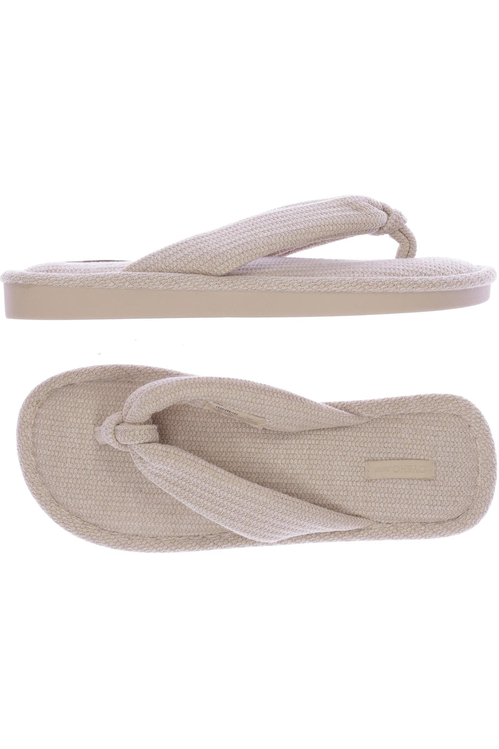 

Oysho Damen Sandale, beige, Gr. 36
