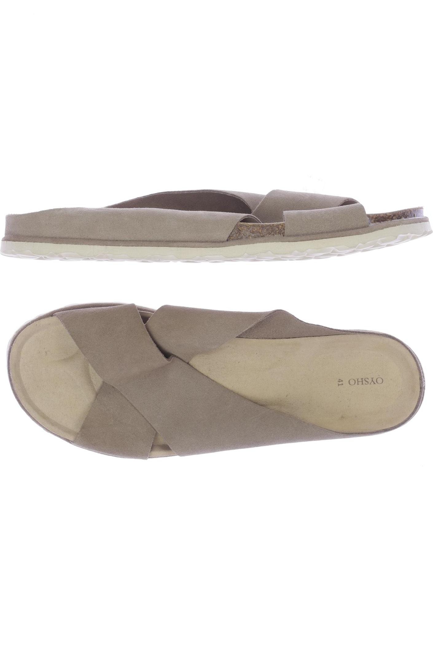 

Oysho Damen Sandale, beige, Gr. 41