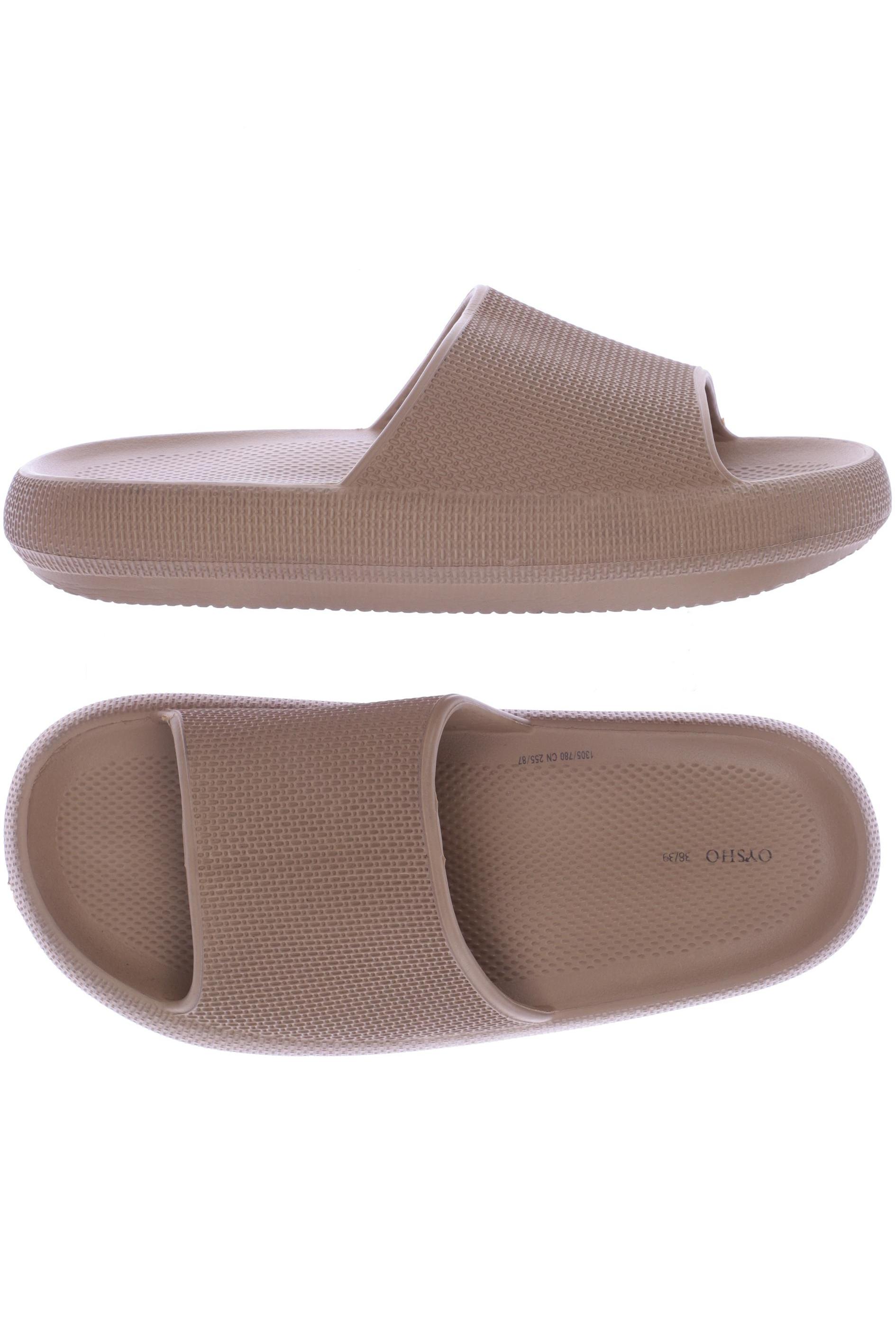 

Oysho Damen Sandale, beige, Gr. 38