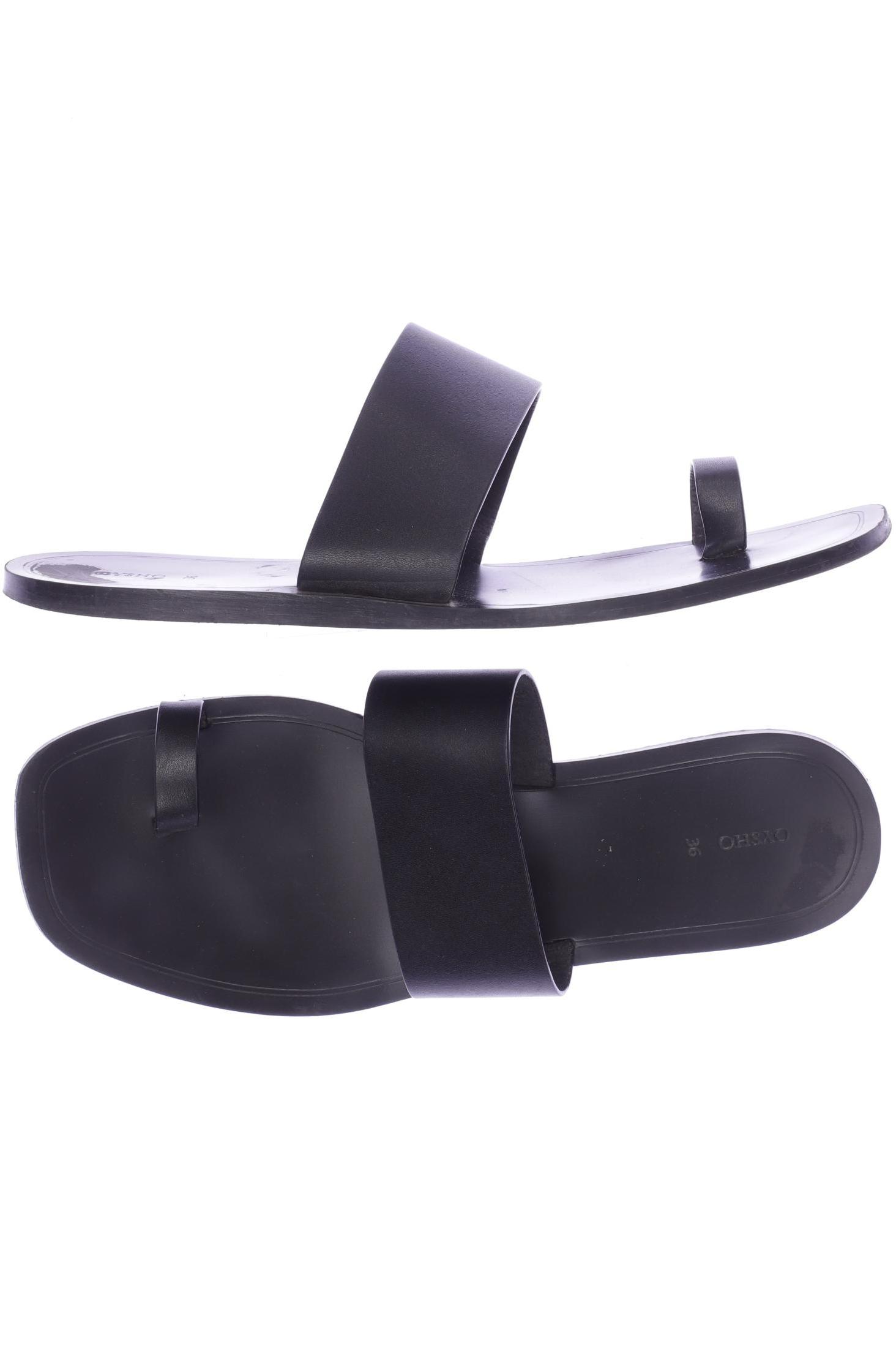 

Oysho Damen Sandale, schwarz, Gr. 36