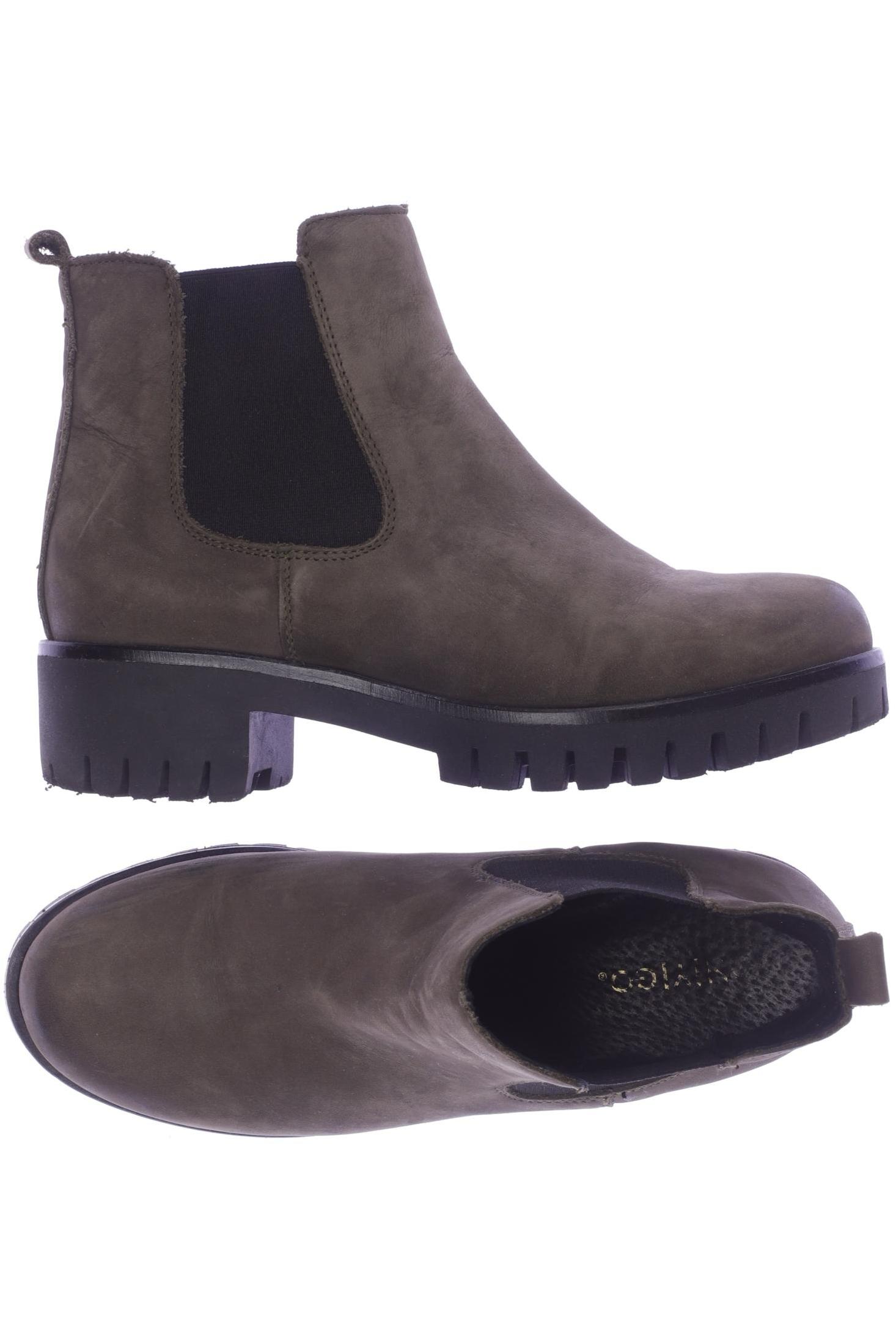 

Oysho Damen Stiefelette, grün, Gr. 37