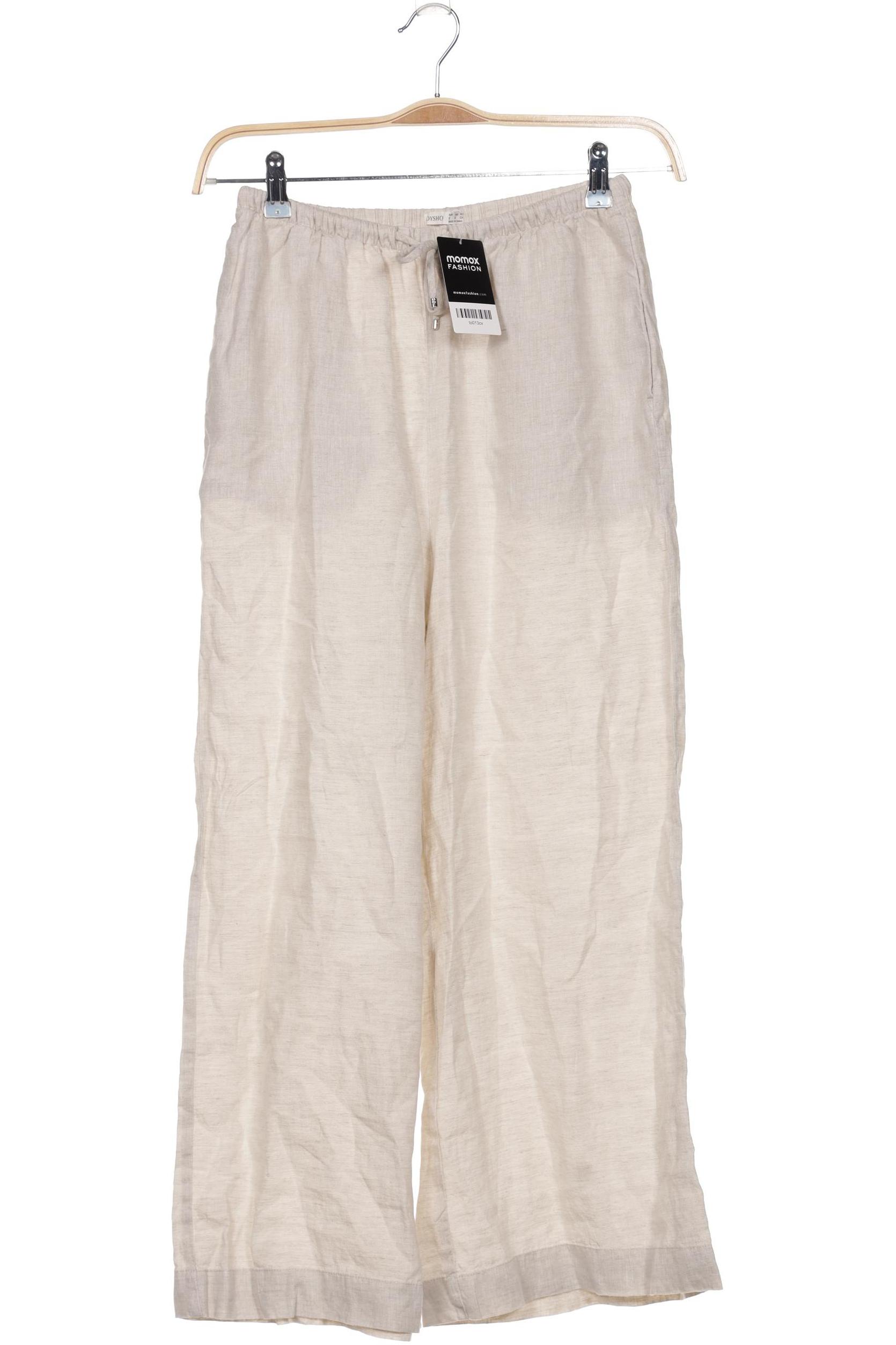

Oysho Damen Stoffhose, cremeweiß, Gr. 0