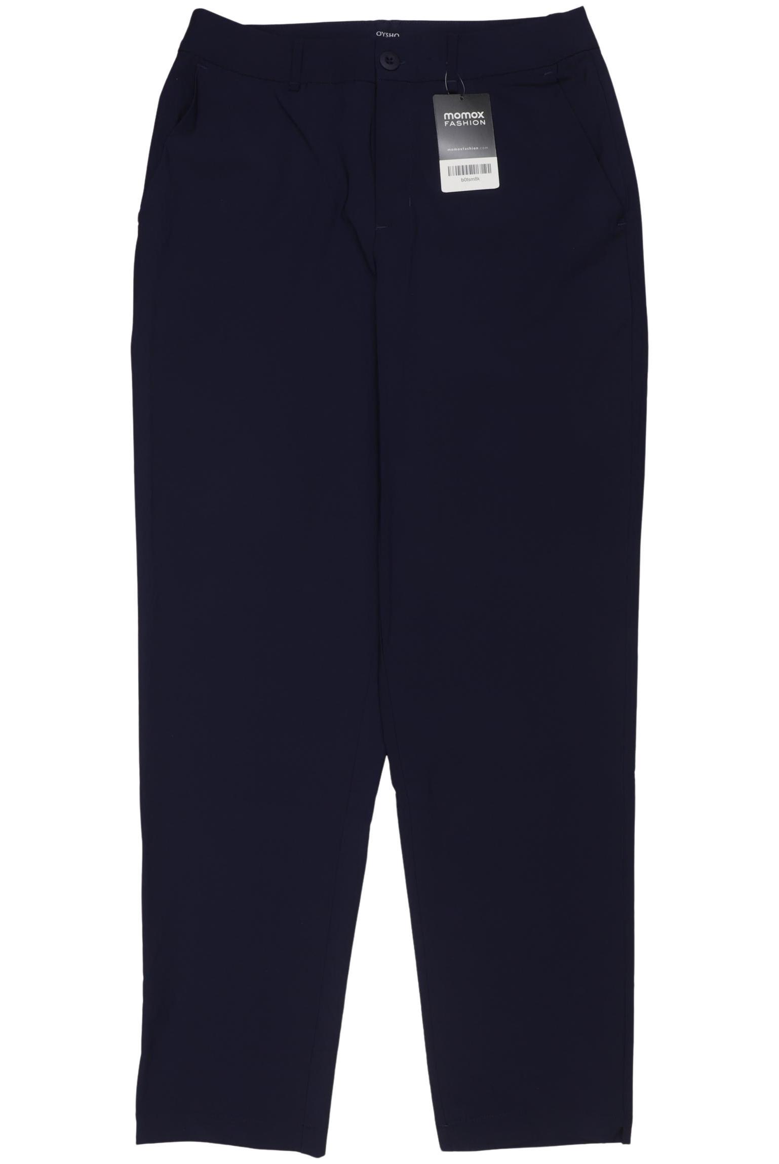 

Oysho Damen Stoffhose, marineblau, Gr. 0