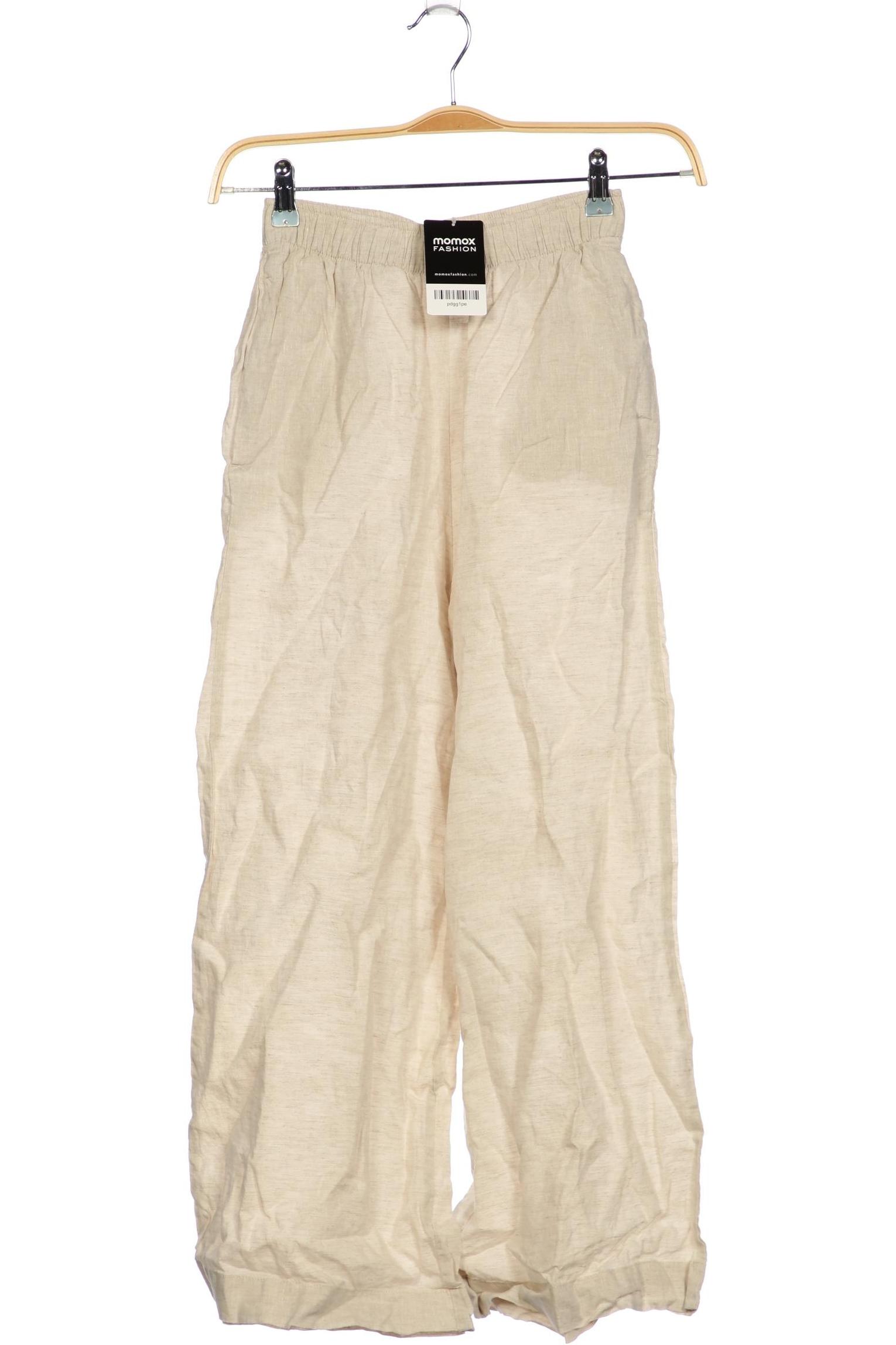 

Oysho Damen Stoffhose, cremeweiß, Gr. 0