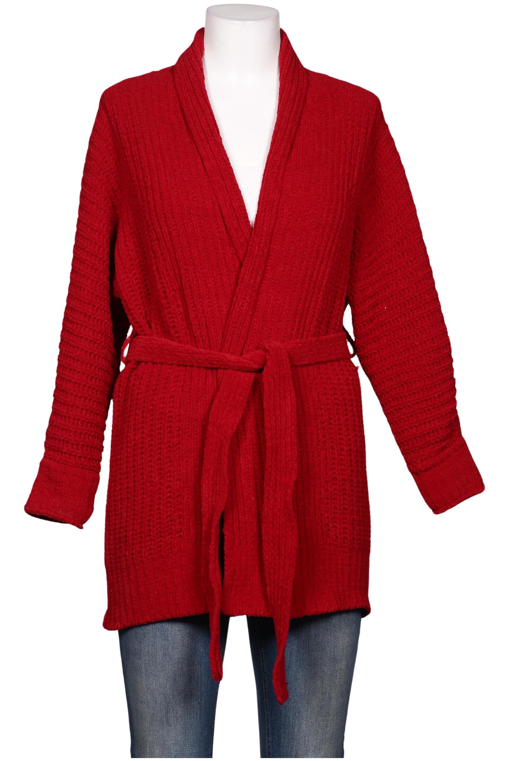 

Oysho Damen Strickjacke, rot, Gr. 36