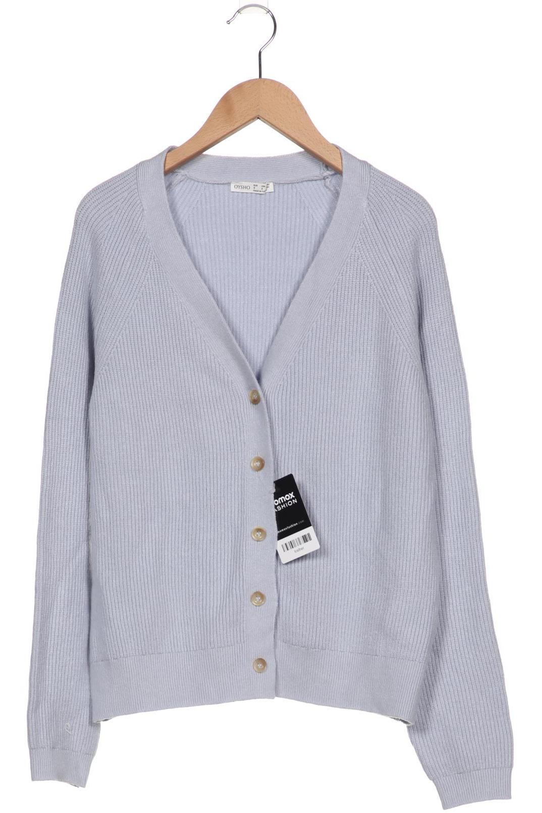 

Oysho Damen Strickjacke, hellblau, Gr. 36