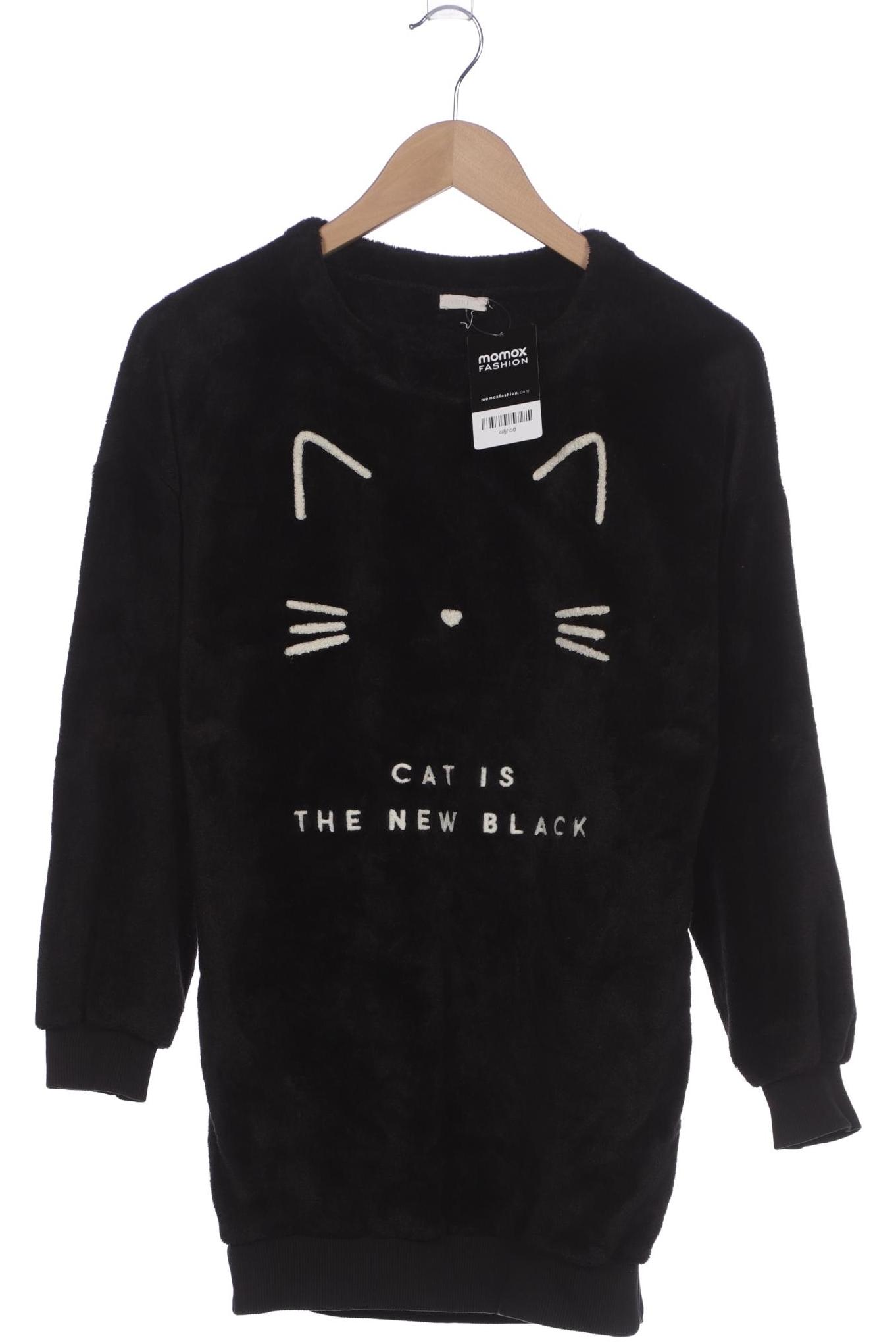 

Oysho Damen Sweatshirt, schwarz, Gr. 36