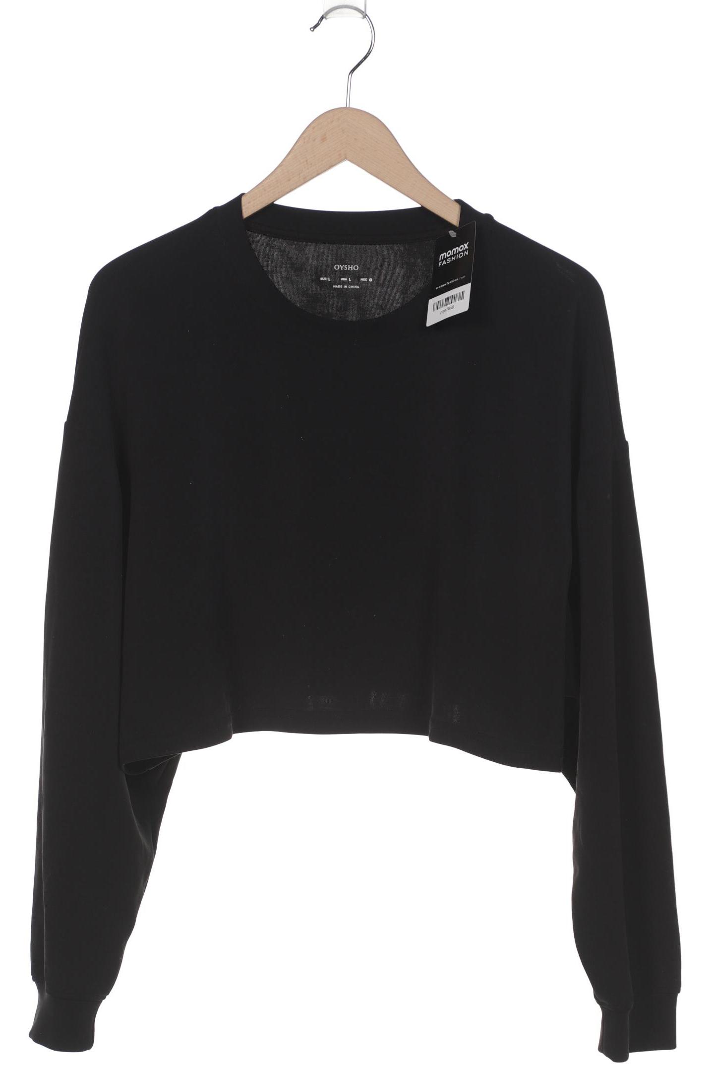 

Oysho Damen Sweatshirt, schwarz, Gr. 42
