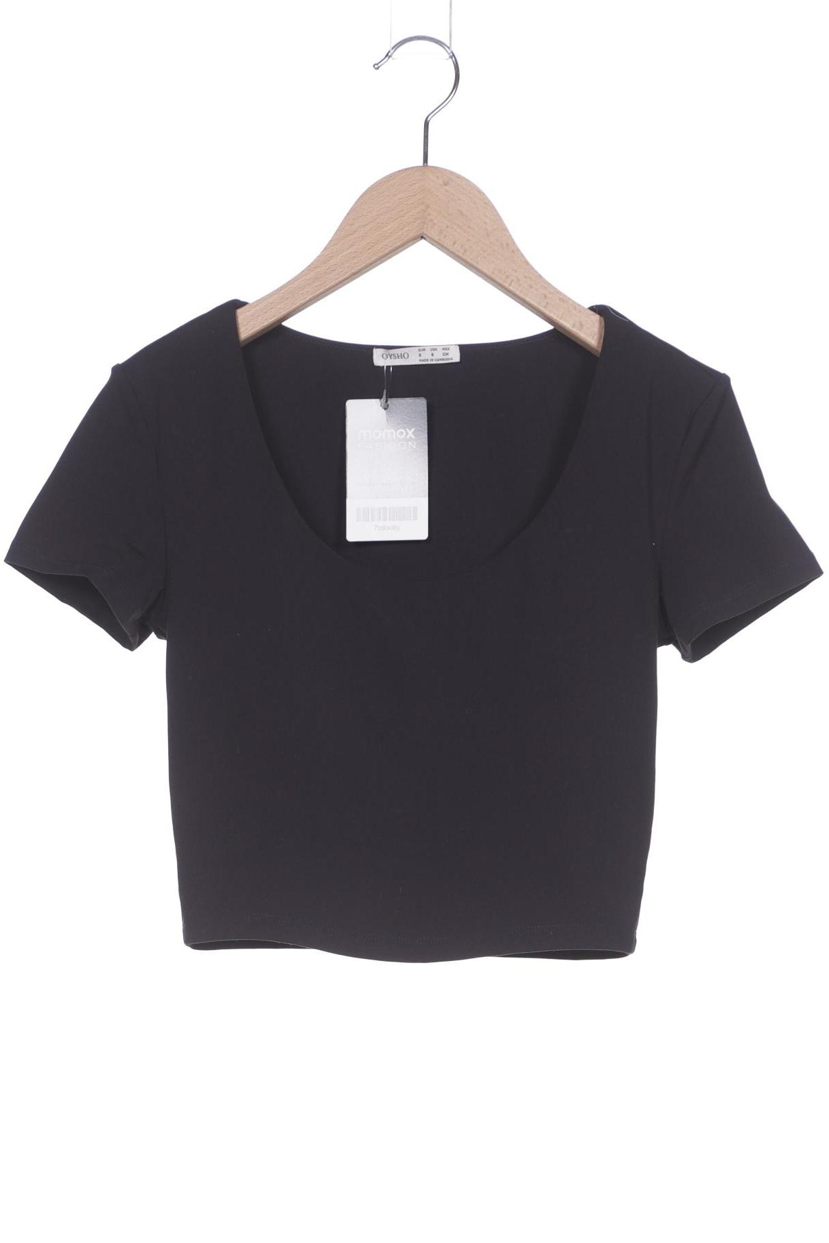 

Oysho Damen T-Shirt, schwarz, Gr. 36