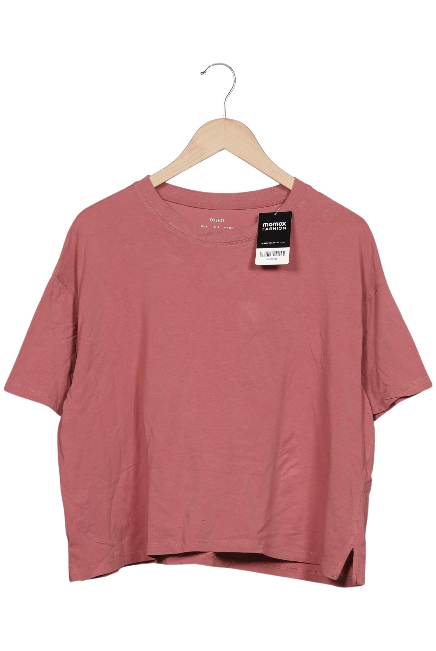 

Oysho Damen T-Shirt, pink, Gr. 36