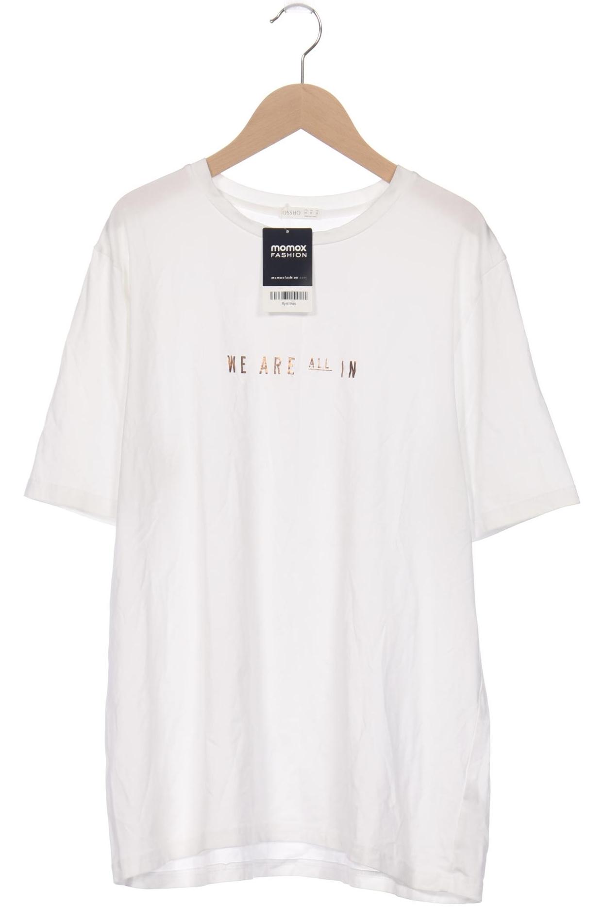 

Oysho Damen T-Shirt, weiß, Gr. 38