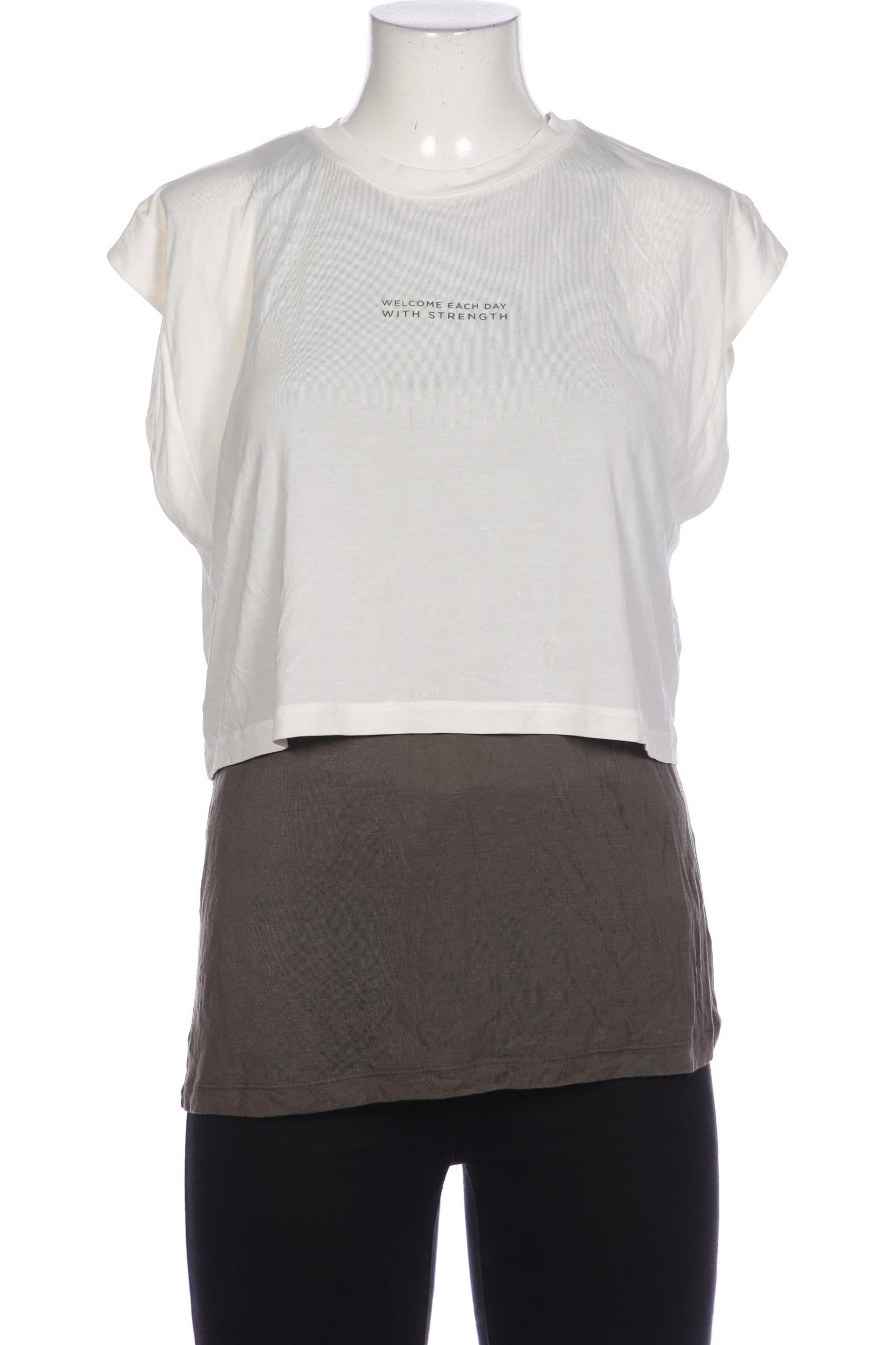 

Oysho Damen T-Shirt, weiß, Gr. 42