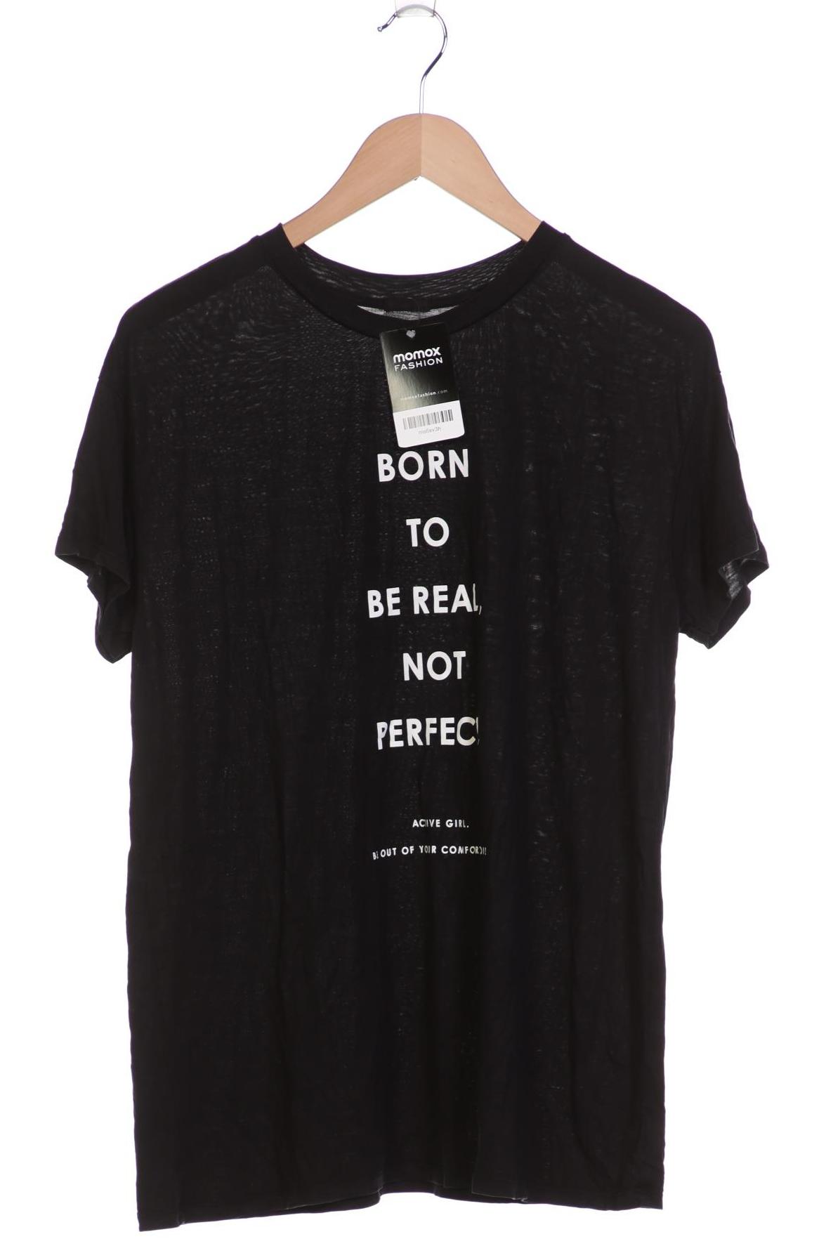 

Oysho Damen T-Shirt, schwarz, Gr. 42