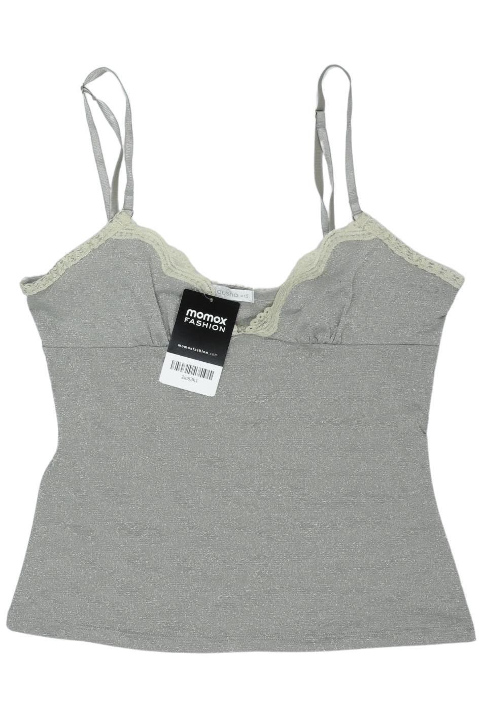 

Oysho Damen Top, grau, Gr. 36