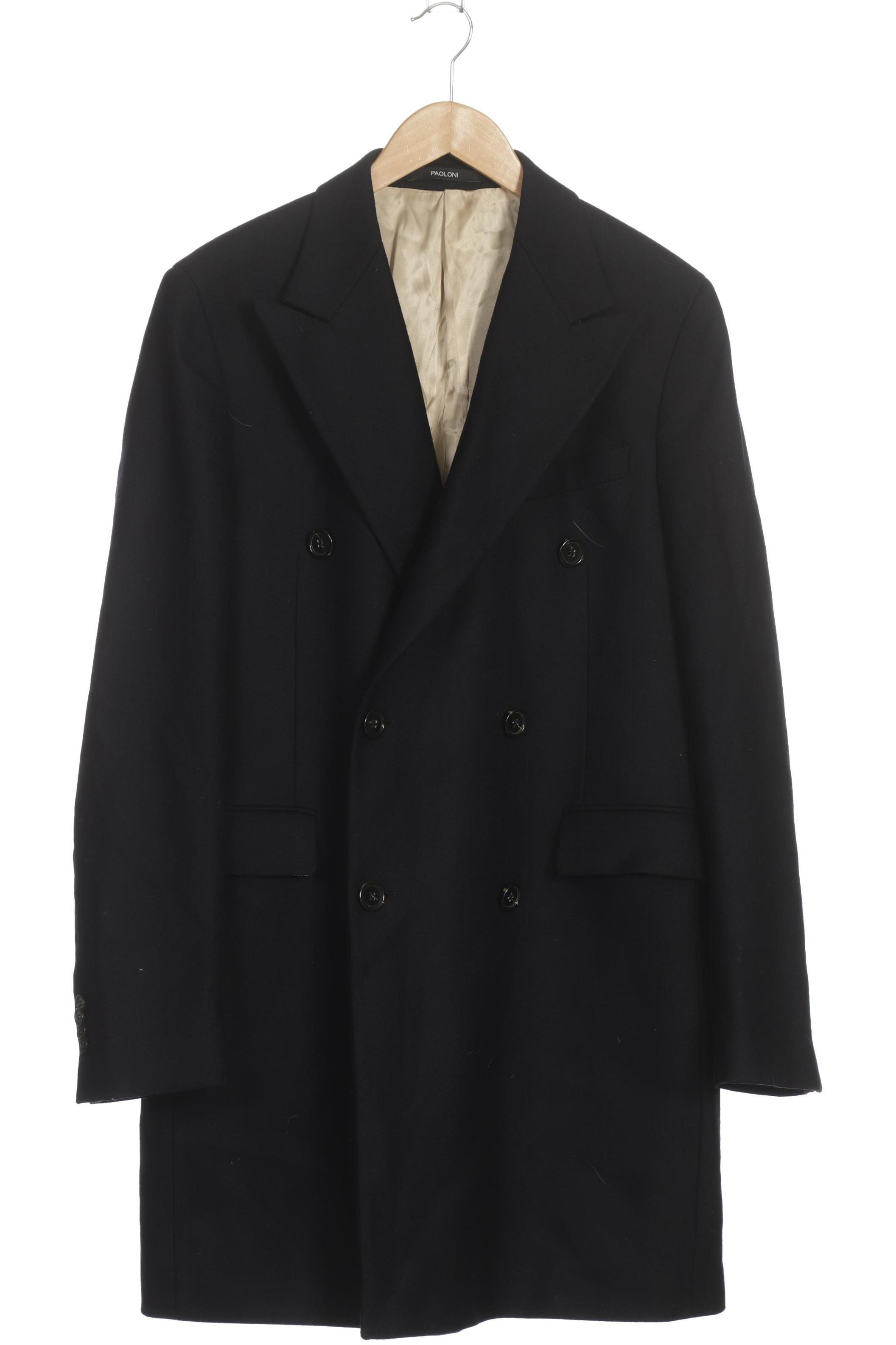 Thumbnail - Paoloni Herren Mantel, blau, Gr. 52