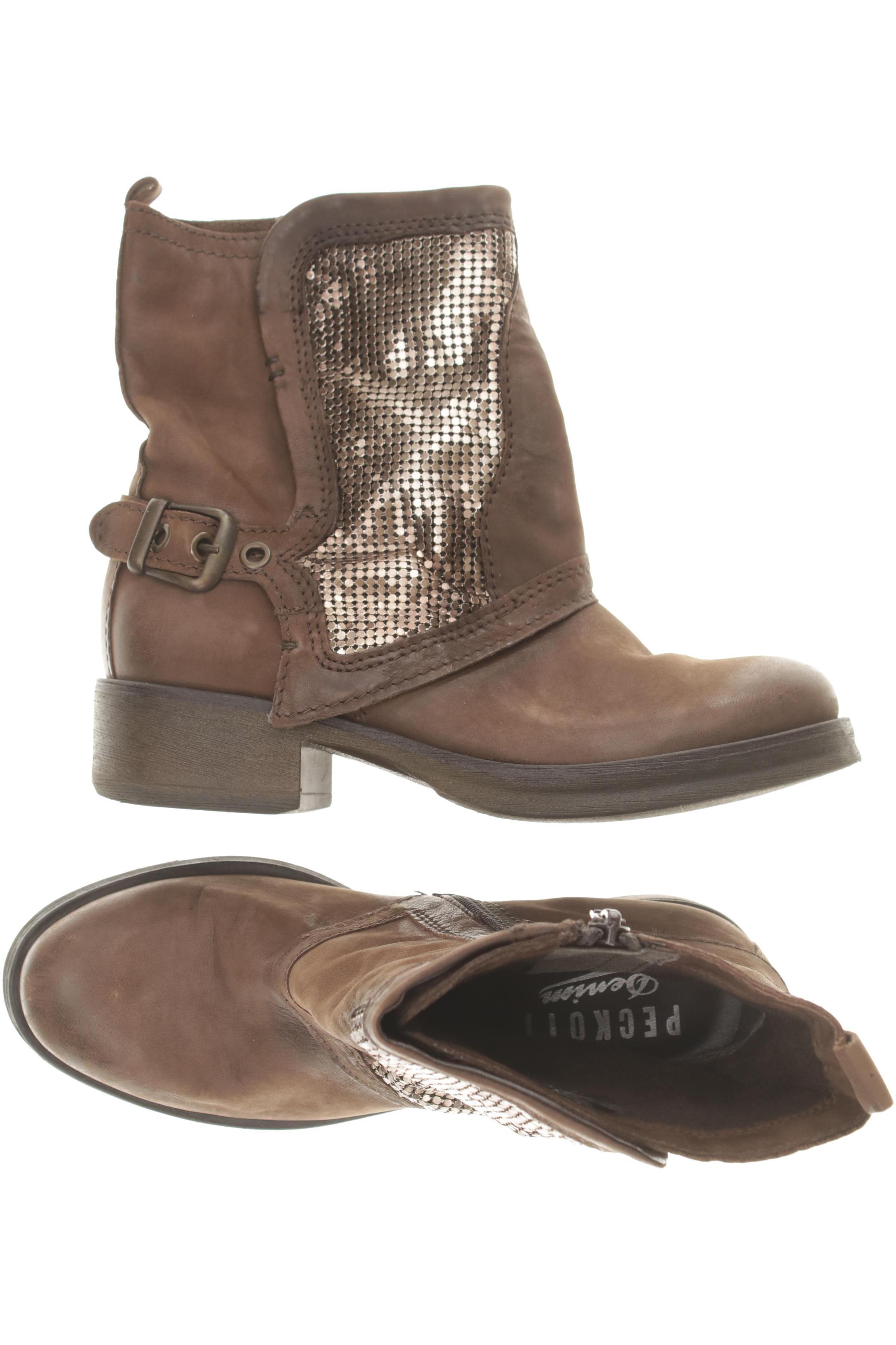 

Peckott Damen Stiefelette, braun, Gr. 36
