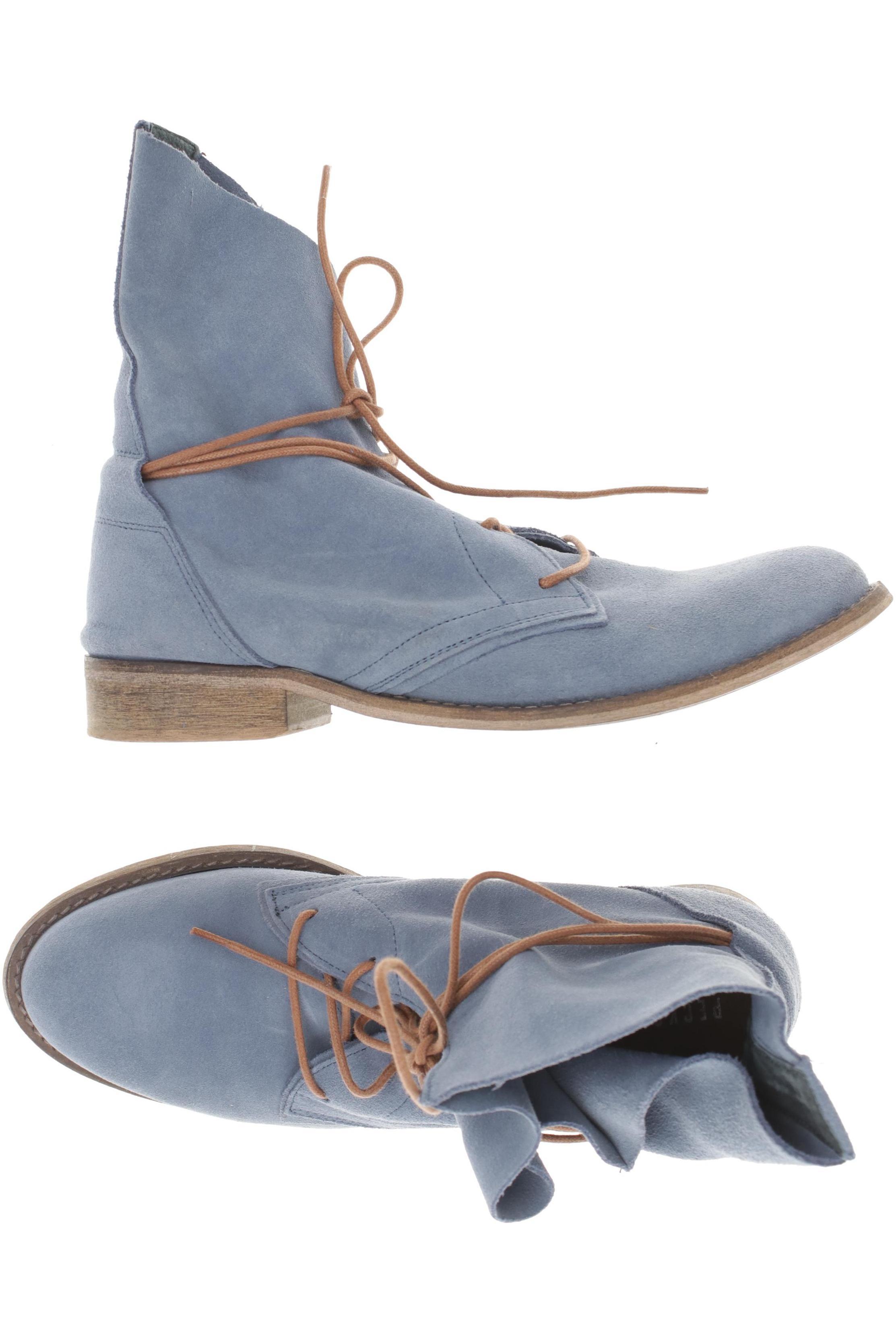 

Peckott Damen Stiefelette, blau, Gr. 42