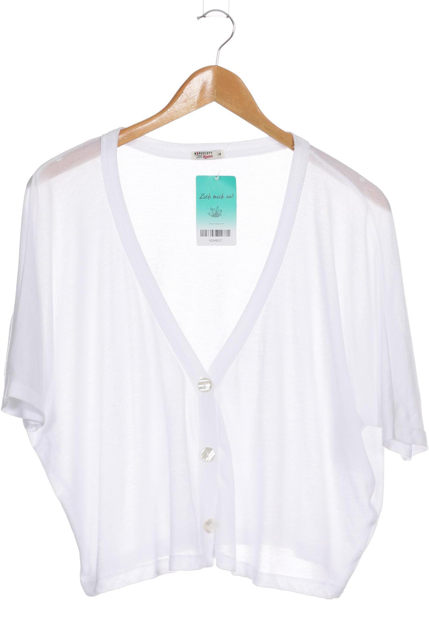 

Peckott Damen Strickjacke, weiß, Gr.