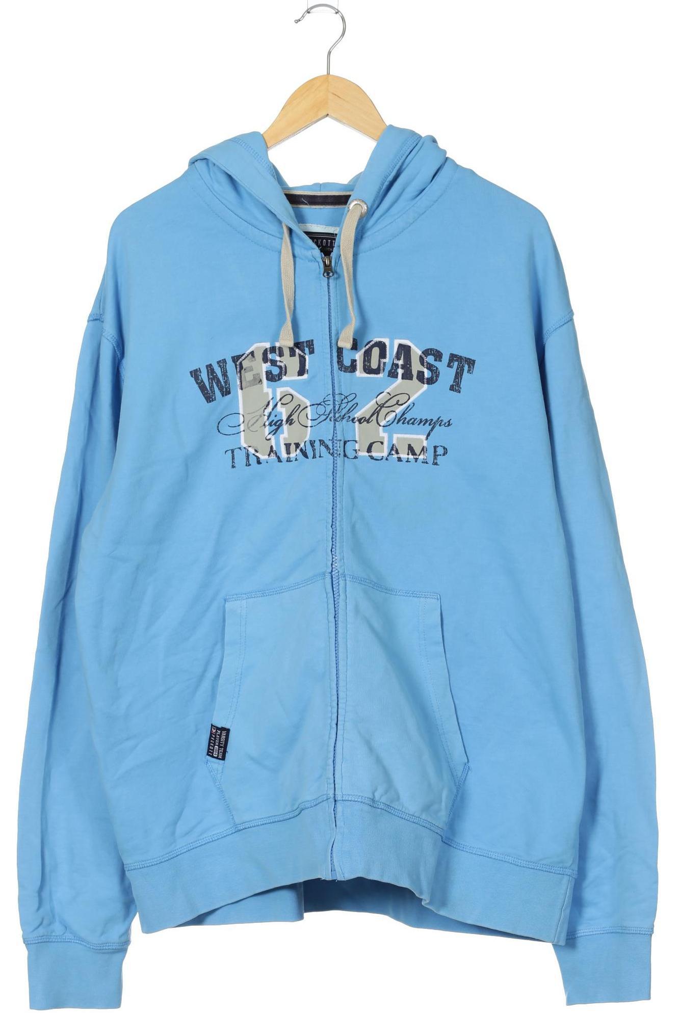 Thumbnail - Peckott Herren Kapuzenpullover, blau, Gr.