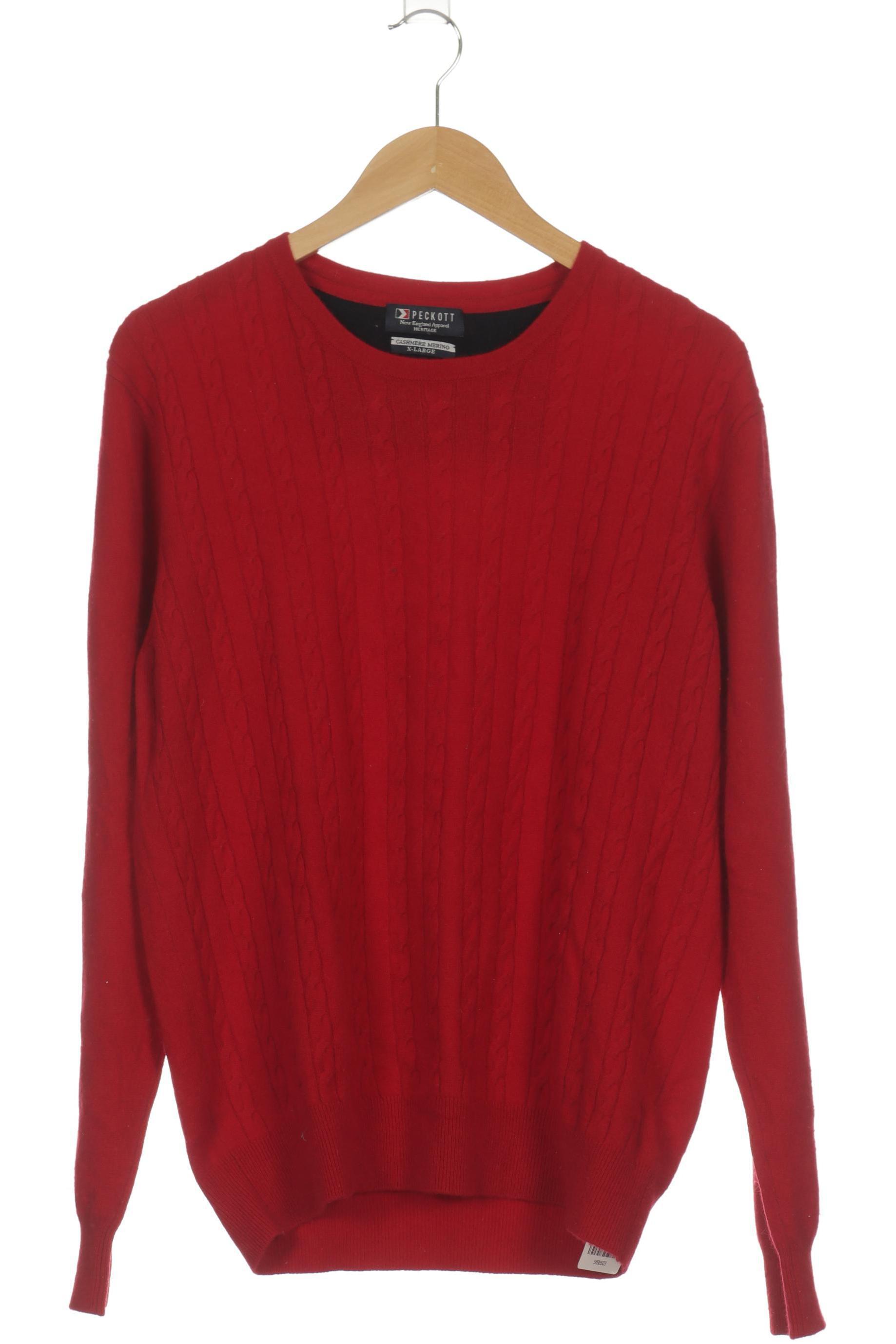 Thumbnail - Peckott Herren Pullover, rot, Gr.