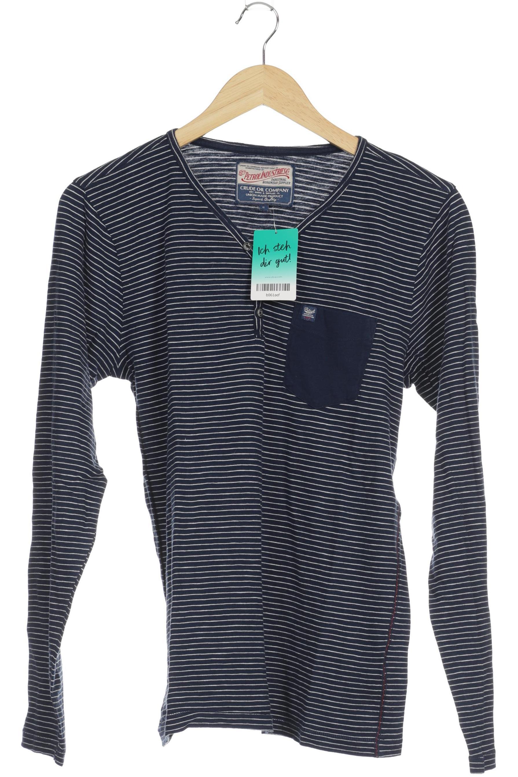 Thumbnail - Petrol Industries Herren Langarmshirt, blau, Gr.