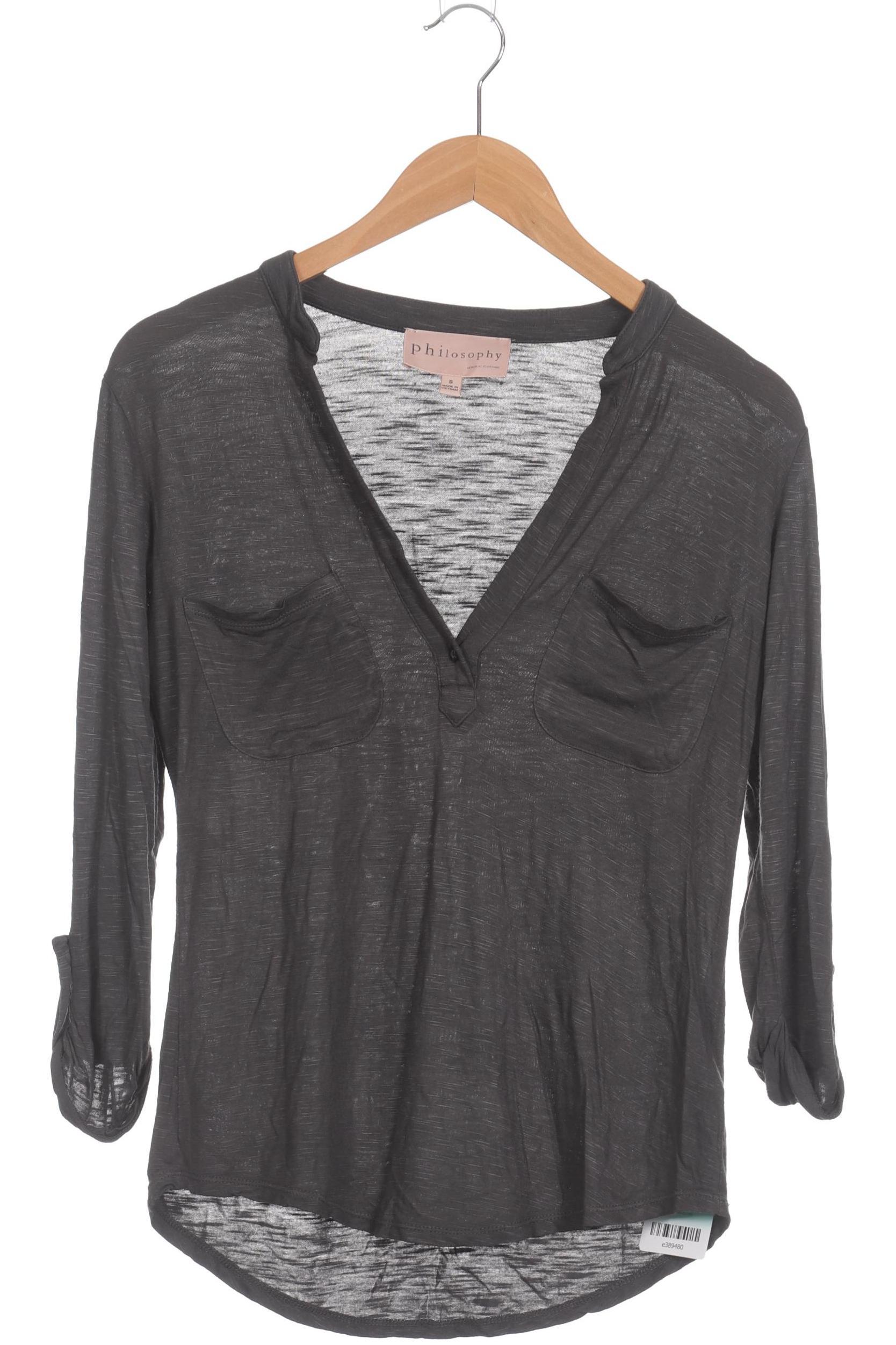 

Philosophy DI Alberta Ferretti Damen Langarmshirt, grau, Gr.