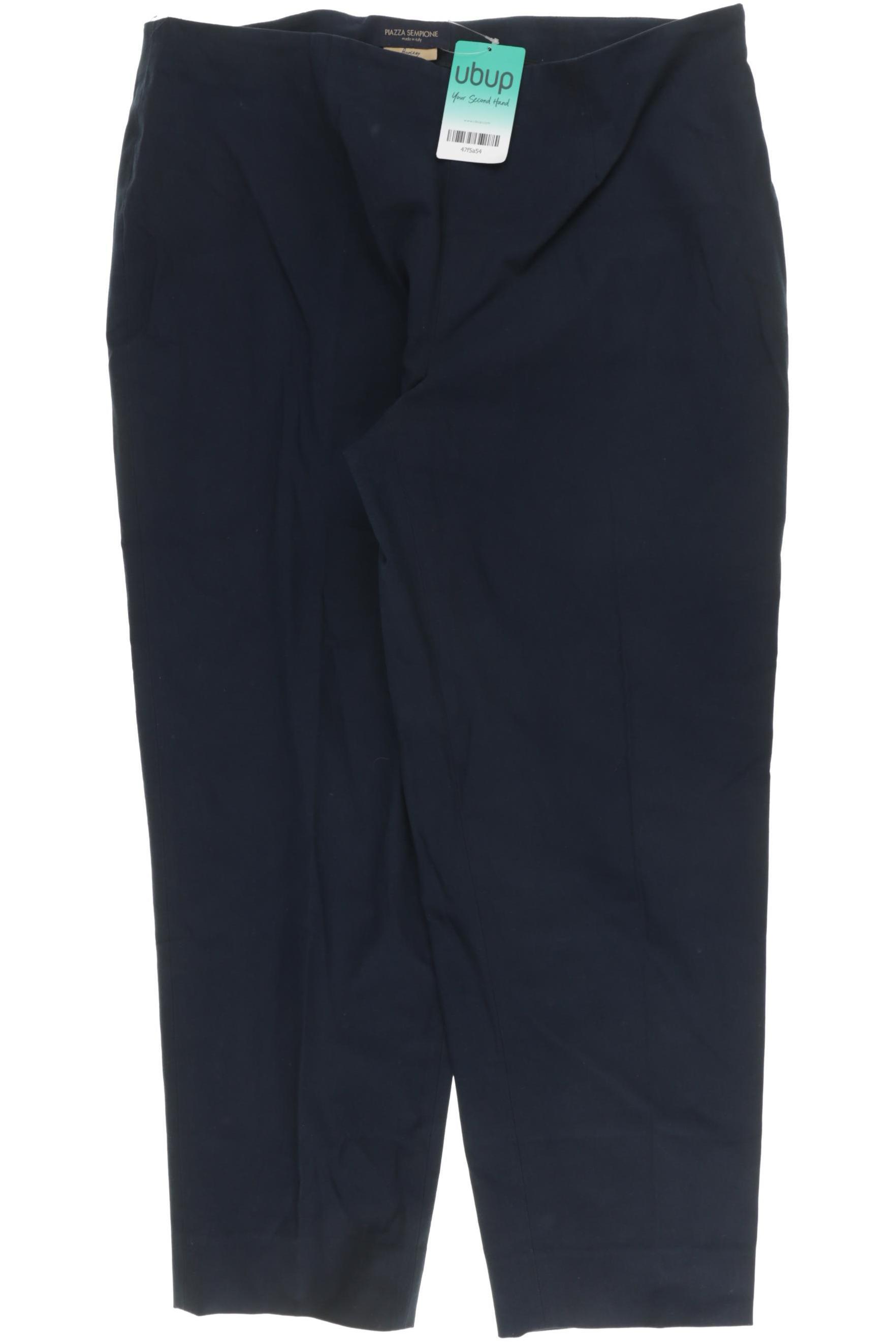 

Piazza Sempione Damen Stoffhose, blau, Gr. 50