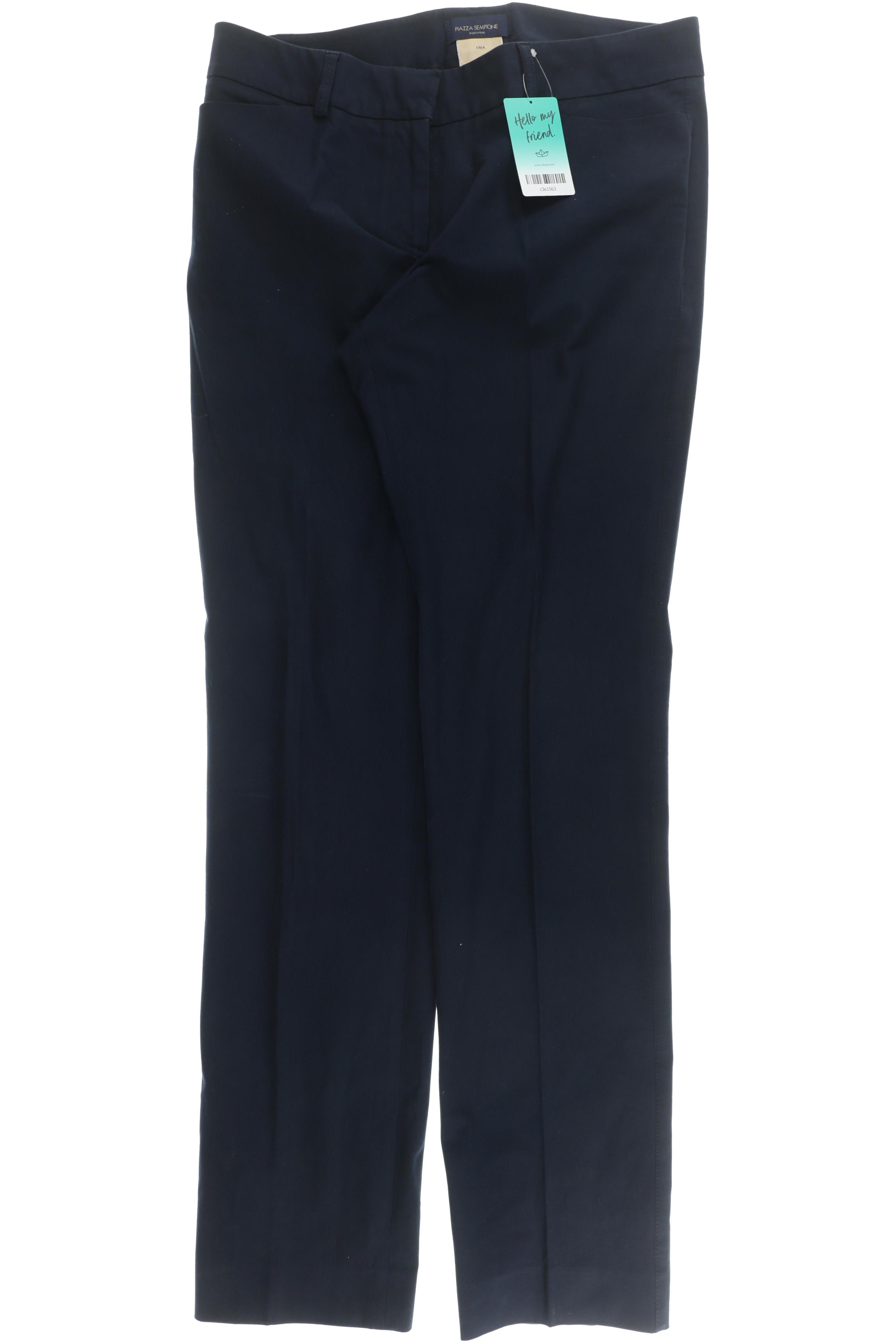 

Piazza Sempione Damen Stoffhose, blau, Gr. 48
