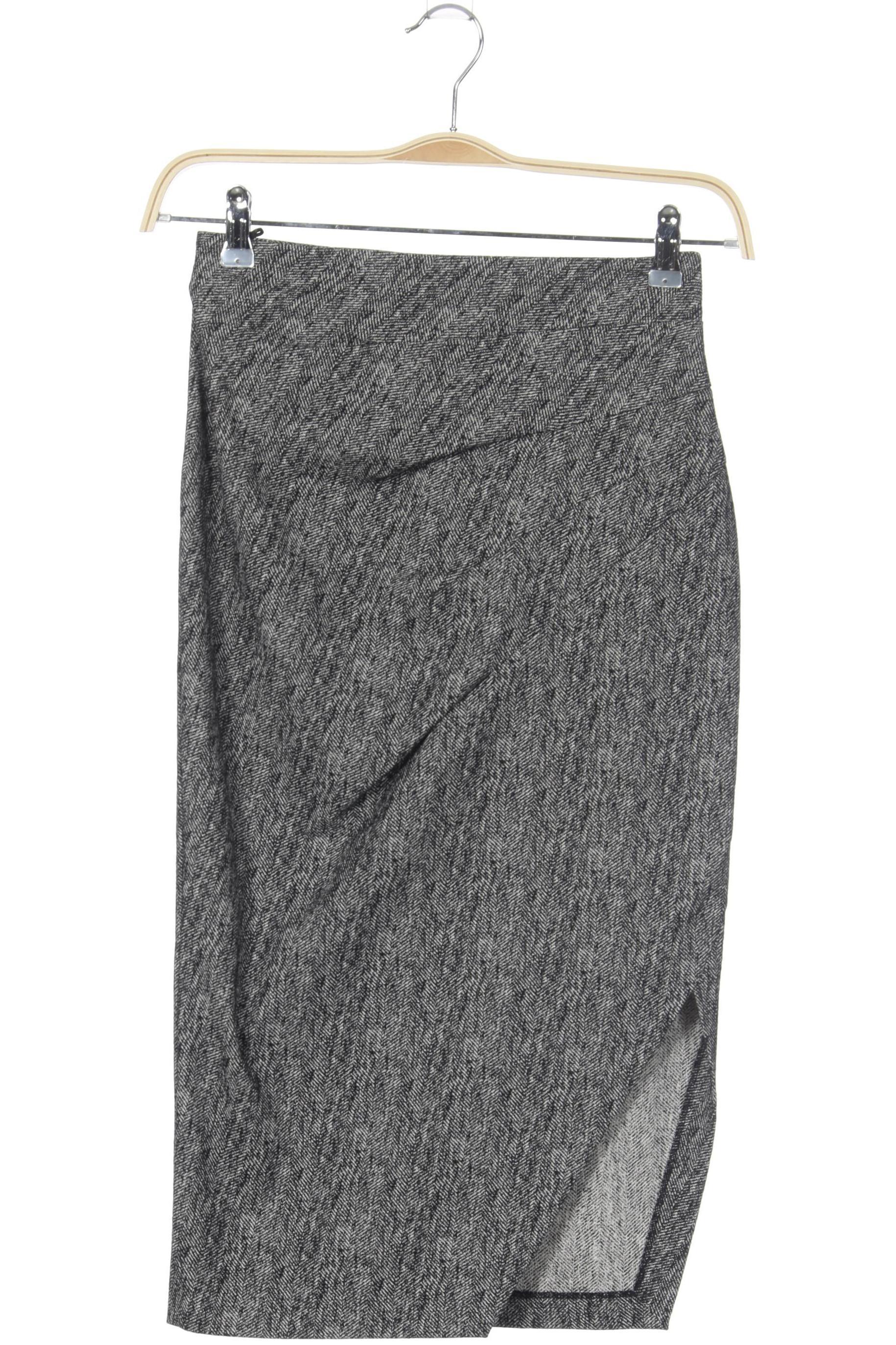 

Pinko Damen Rock, grau, Gr. 34