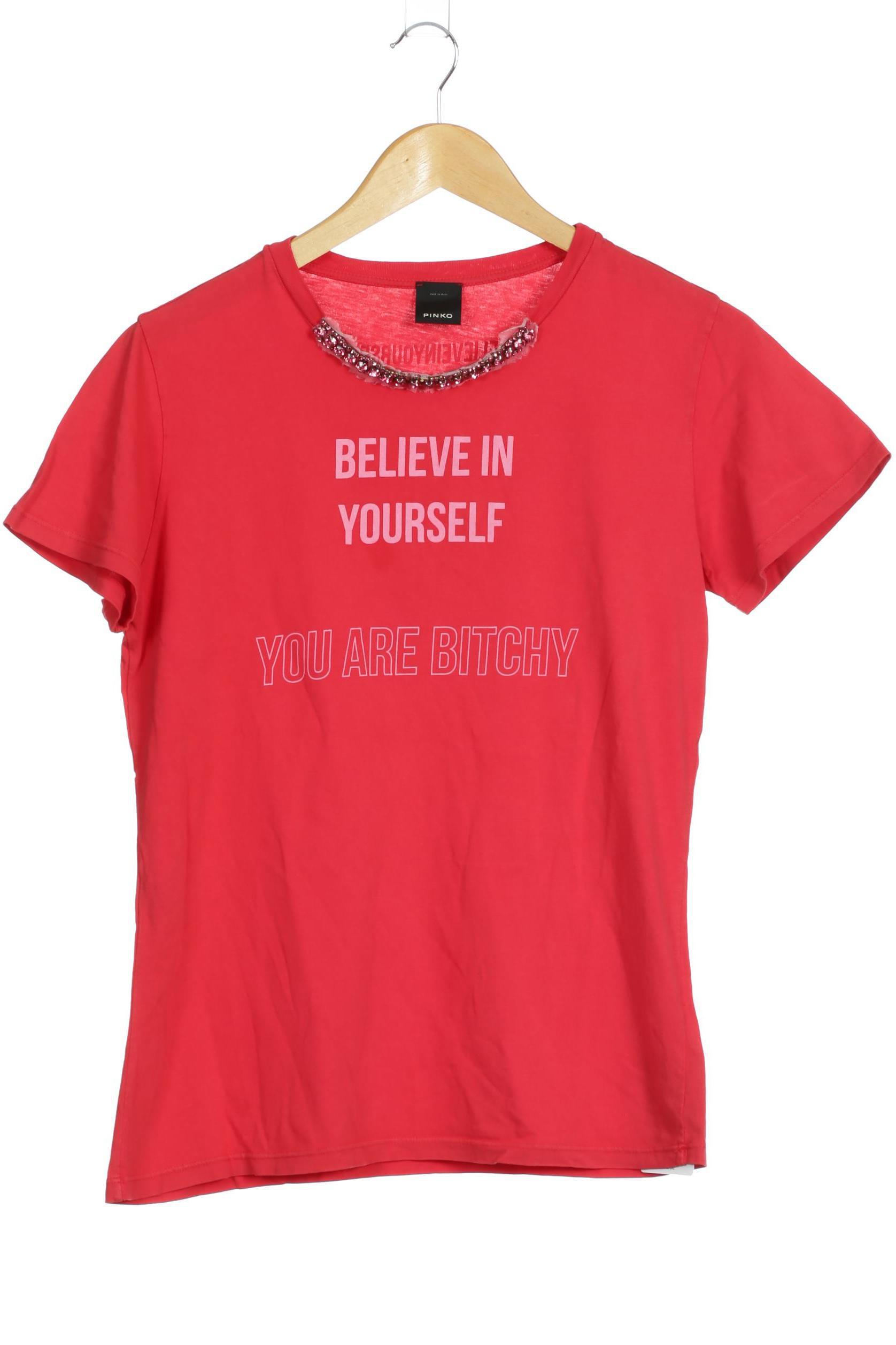 

Pinko Damen T-Shirt, pink, Gr.