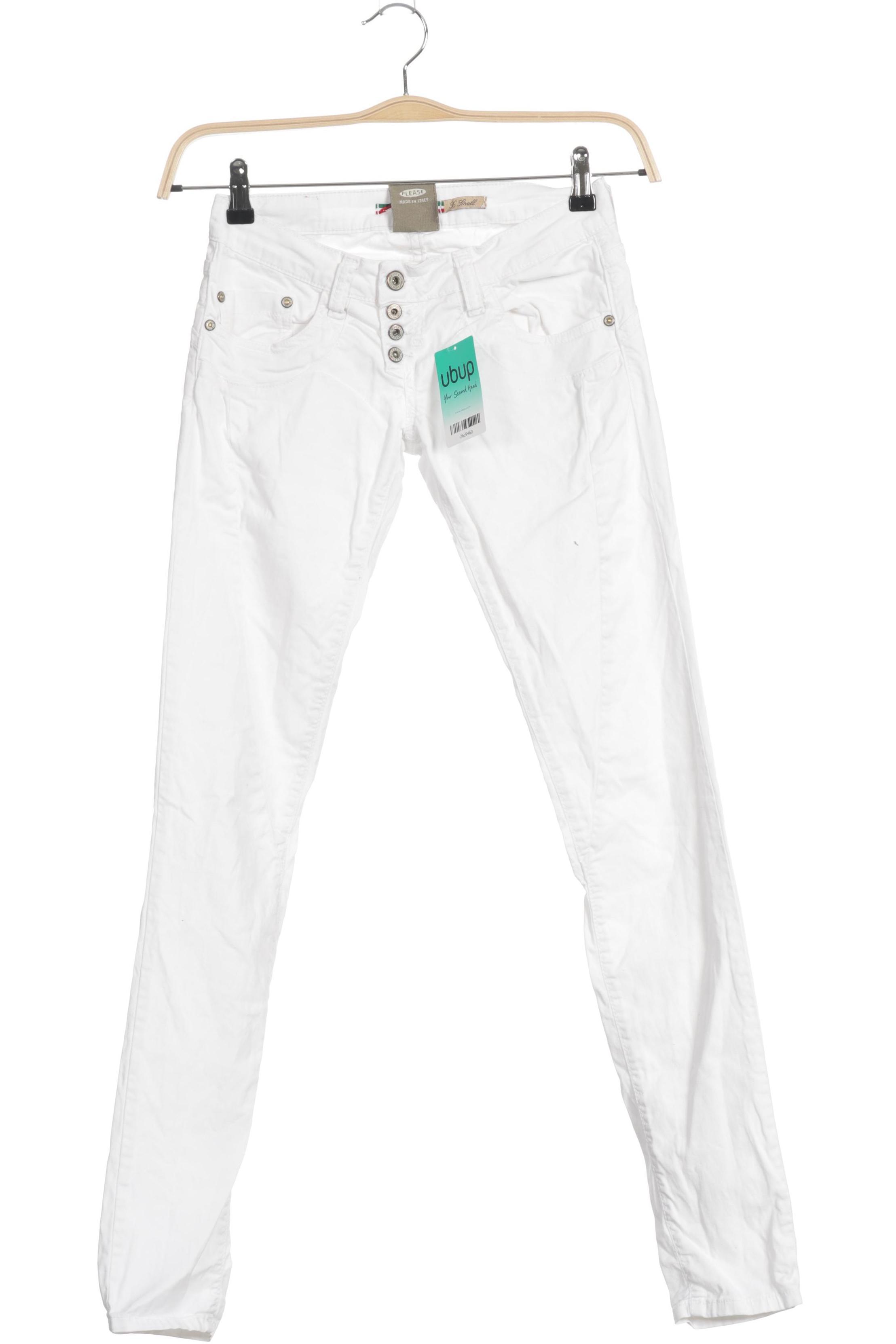

Please Damen Jeans, weiß, Gr.
