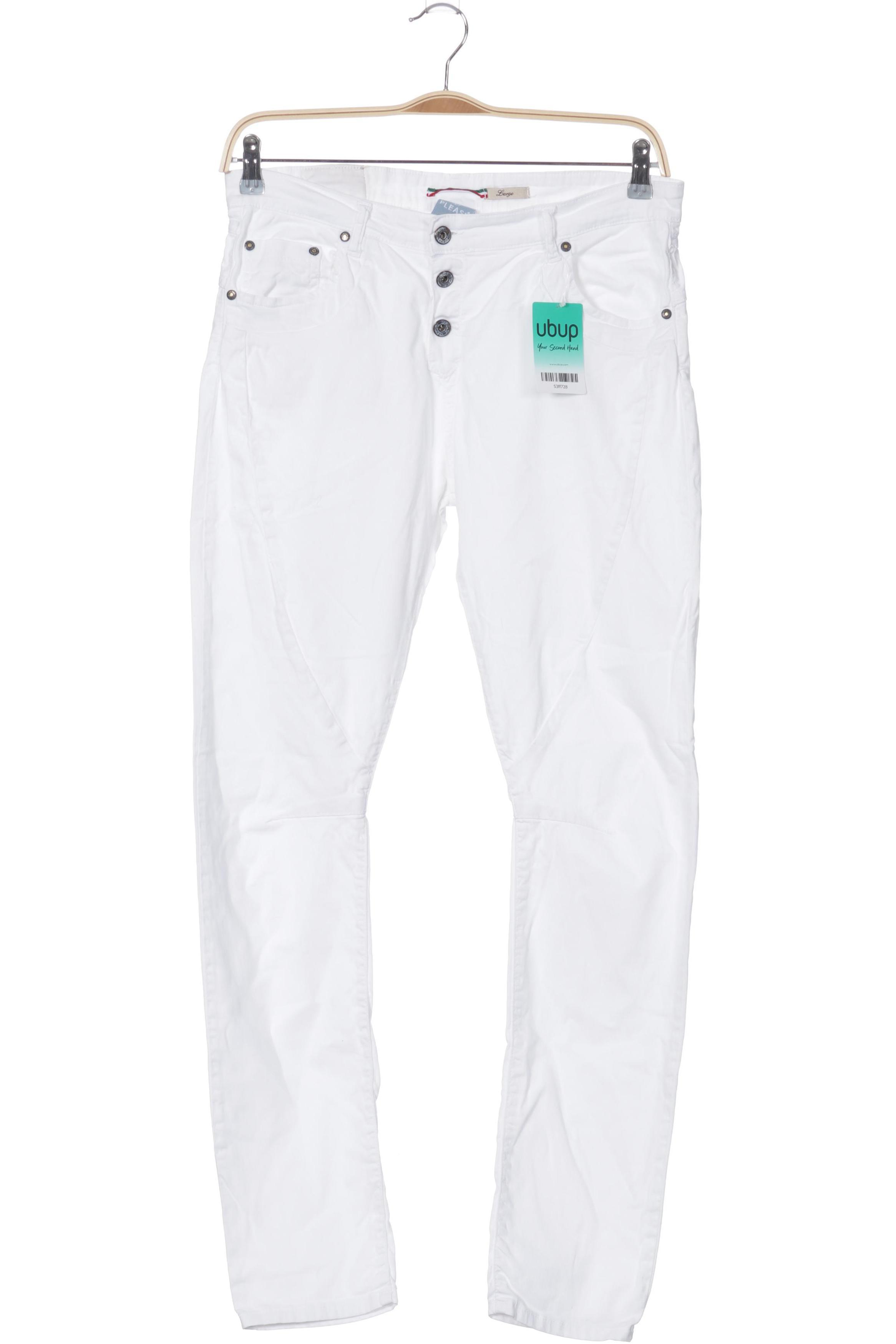 

Please Damen Jeans, weiß, Gr.