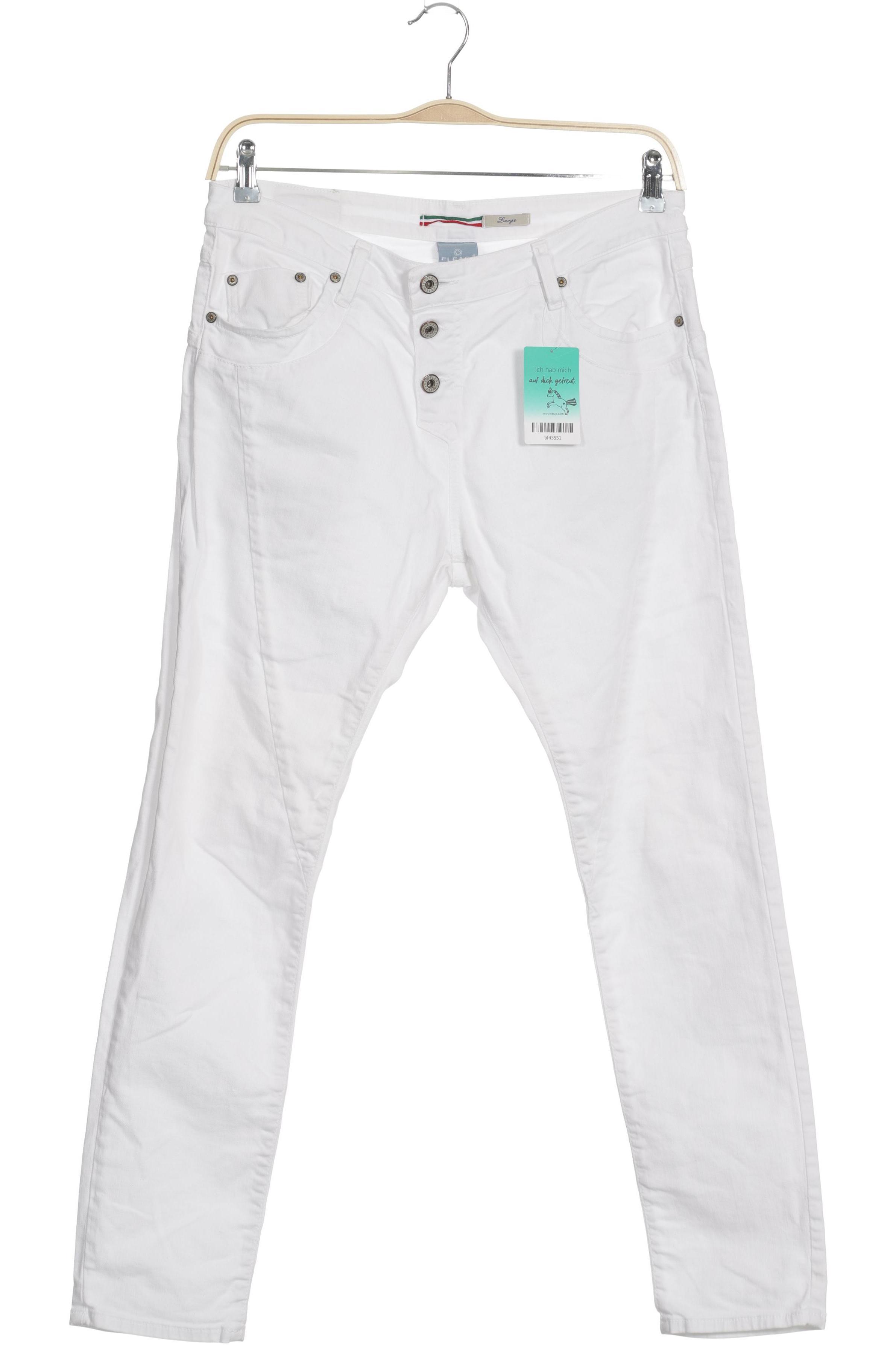 

Please Damen Jeans, weiß, Gr.