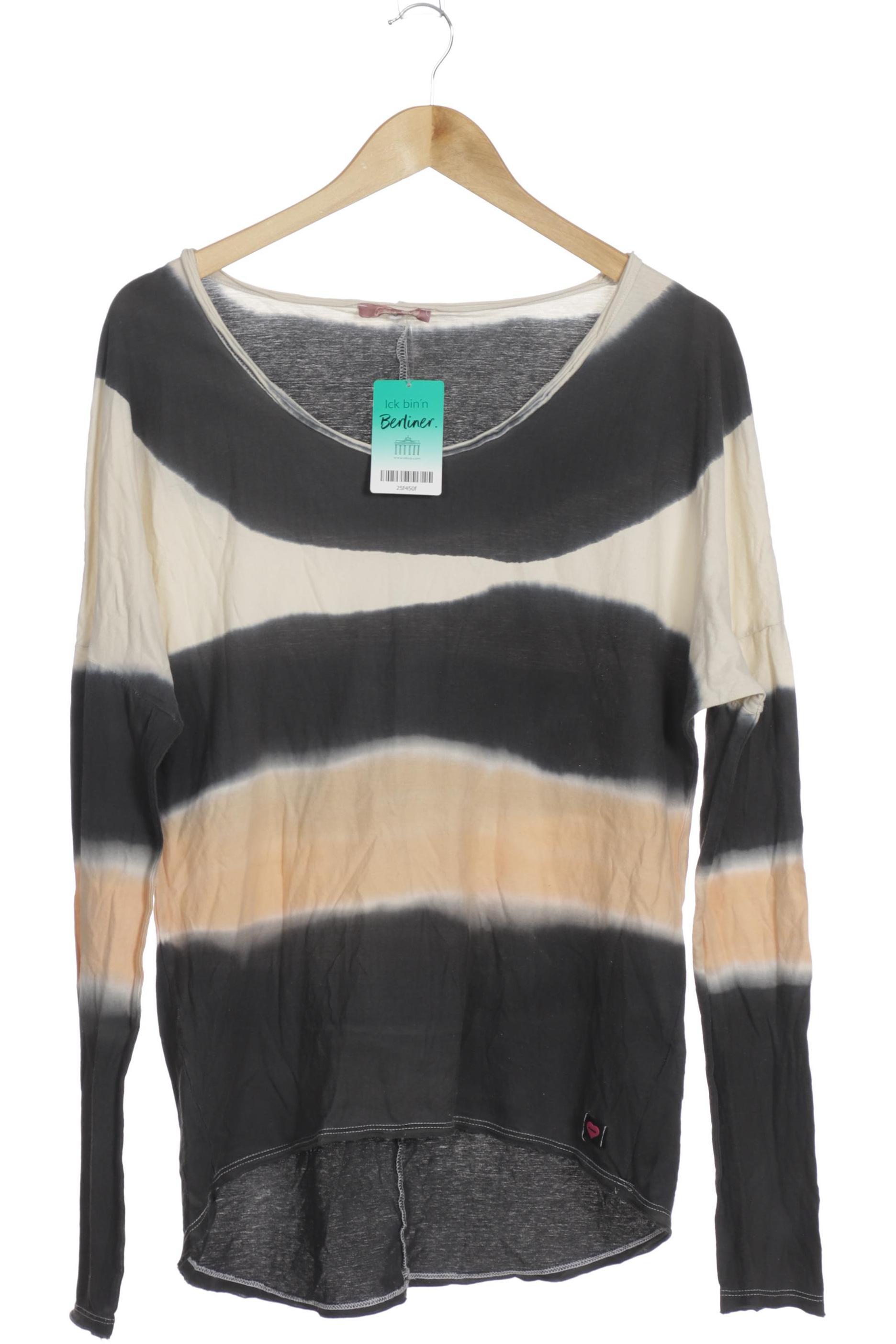 

Please Damen Langarmshirt, grau, Gr.