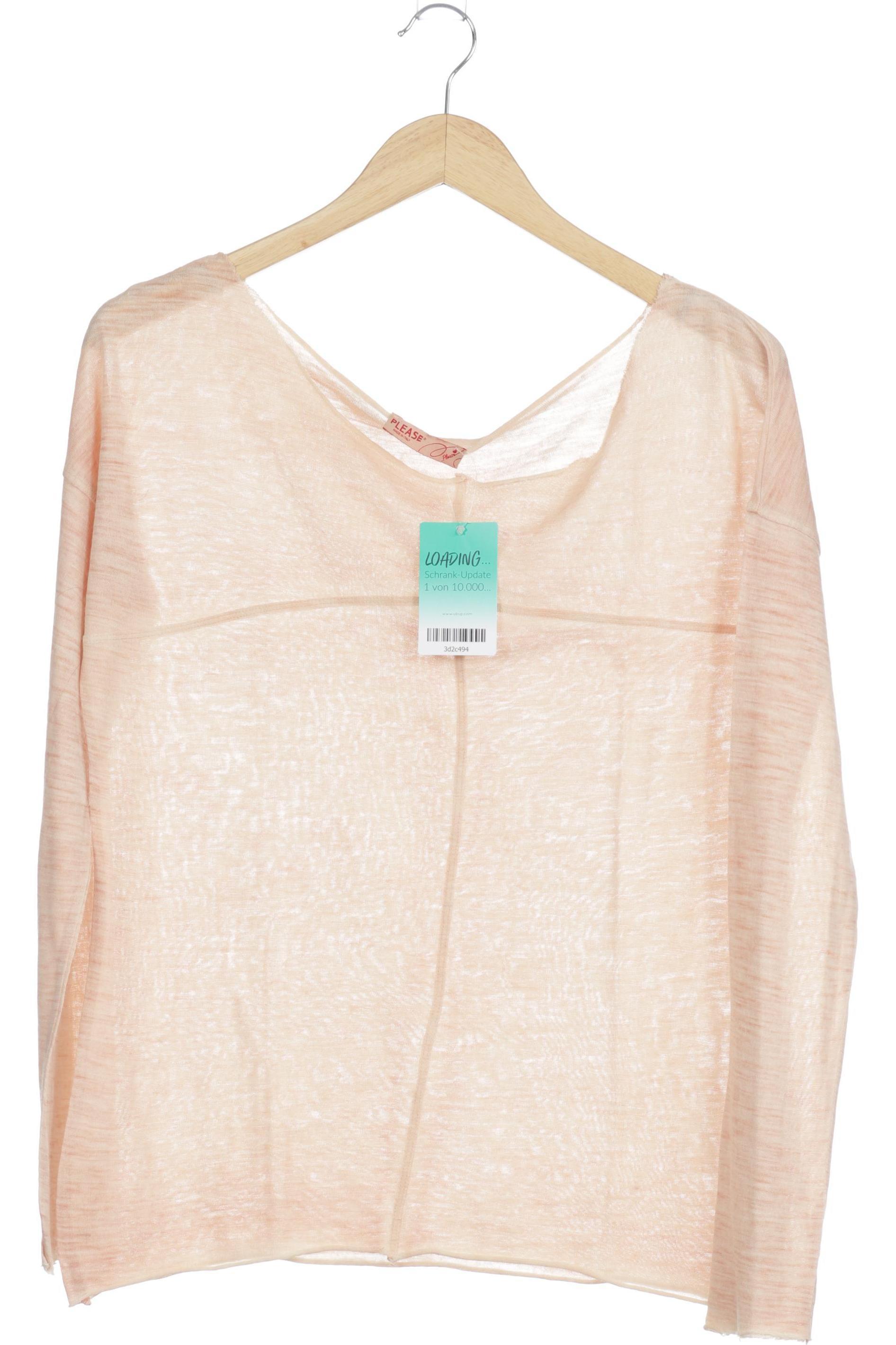 

Please Damen Langarmshirt, orange, Gr.