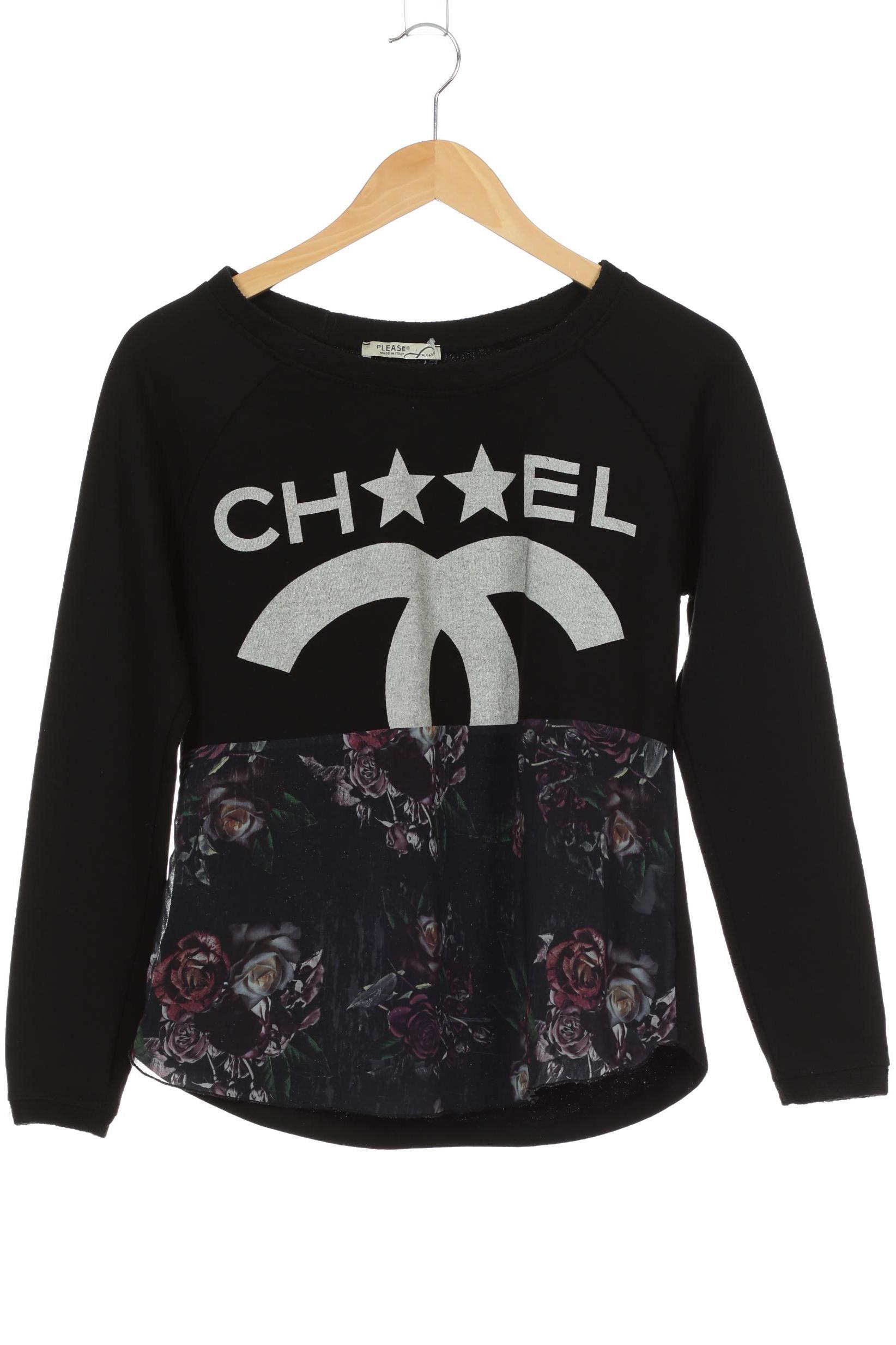 

Please Damen Pullover, schwarz, Gr.