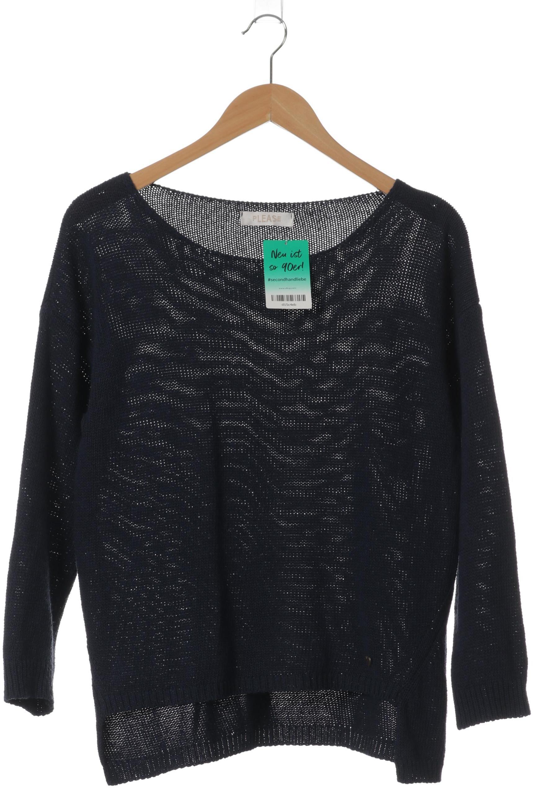 

Please Damen Pullover, blau, Gr.