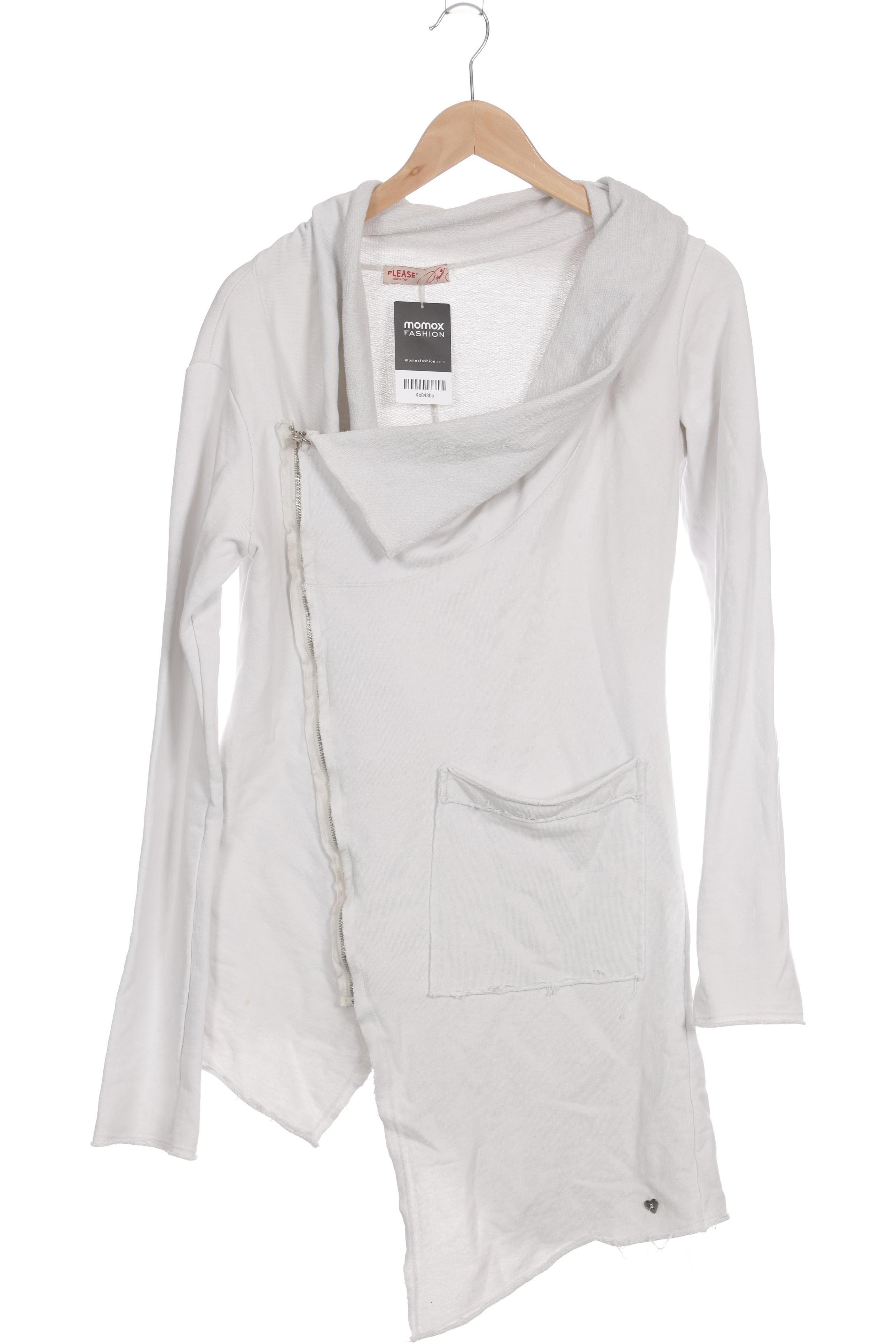 

Please Damen Sweatshirt, weiß, Gr.