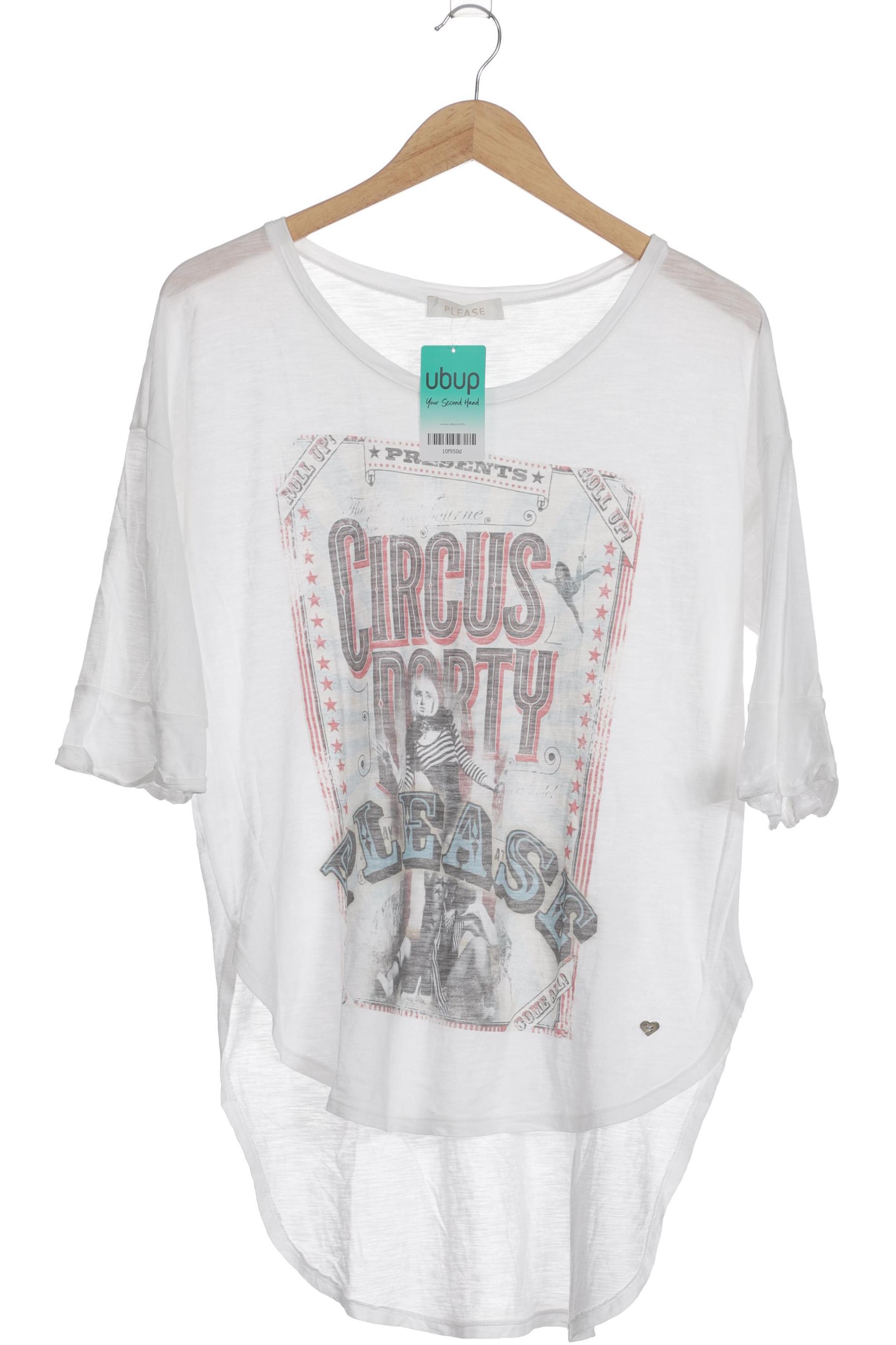 

Please Damen T-Shirt, weiß, Gr.