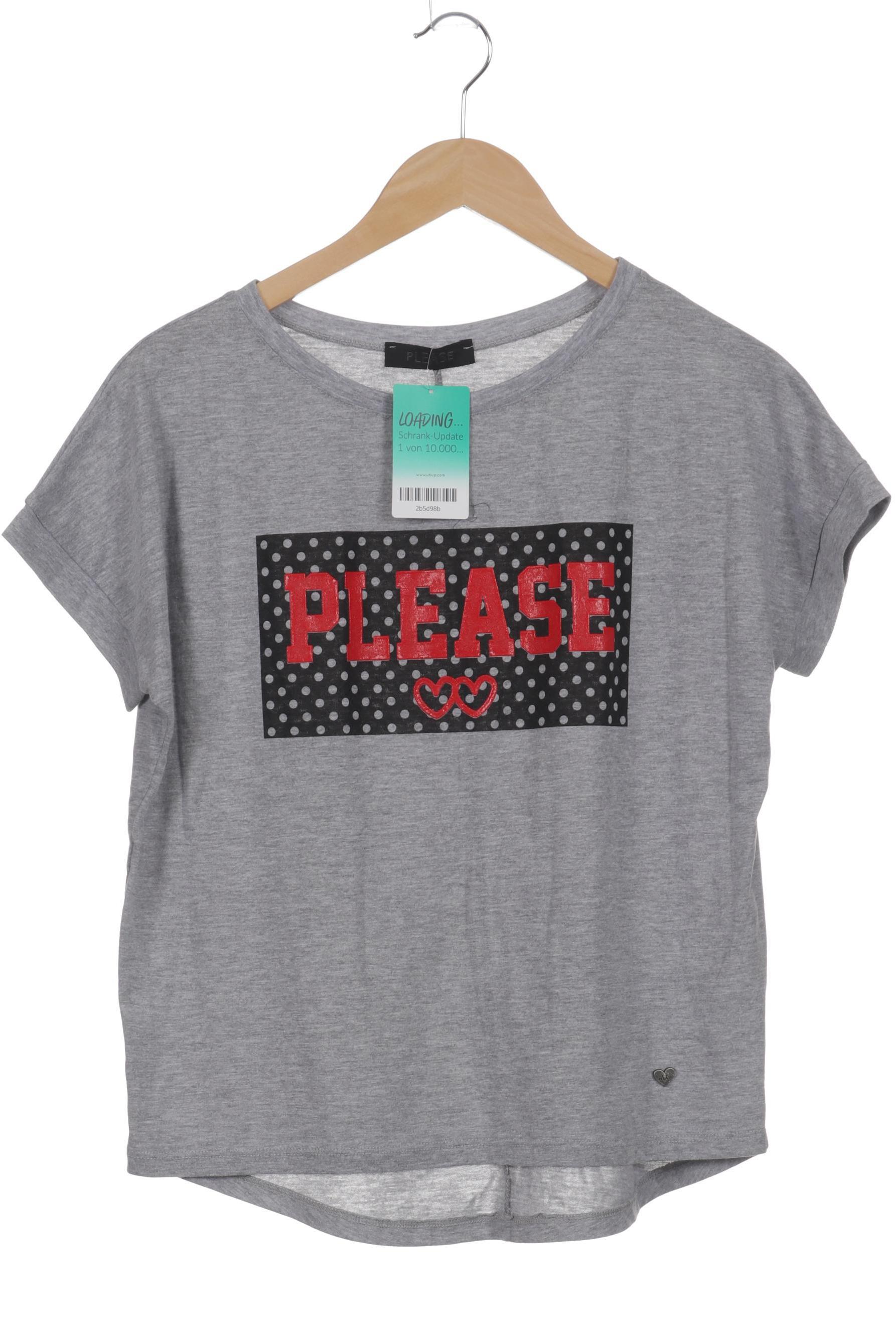 

Please Damen T-Shirt, grau, Gr.