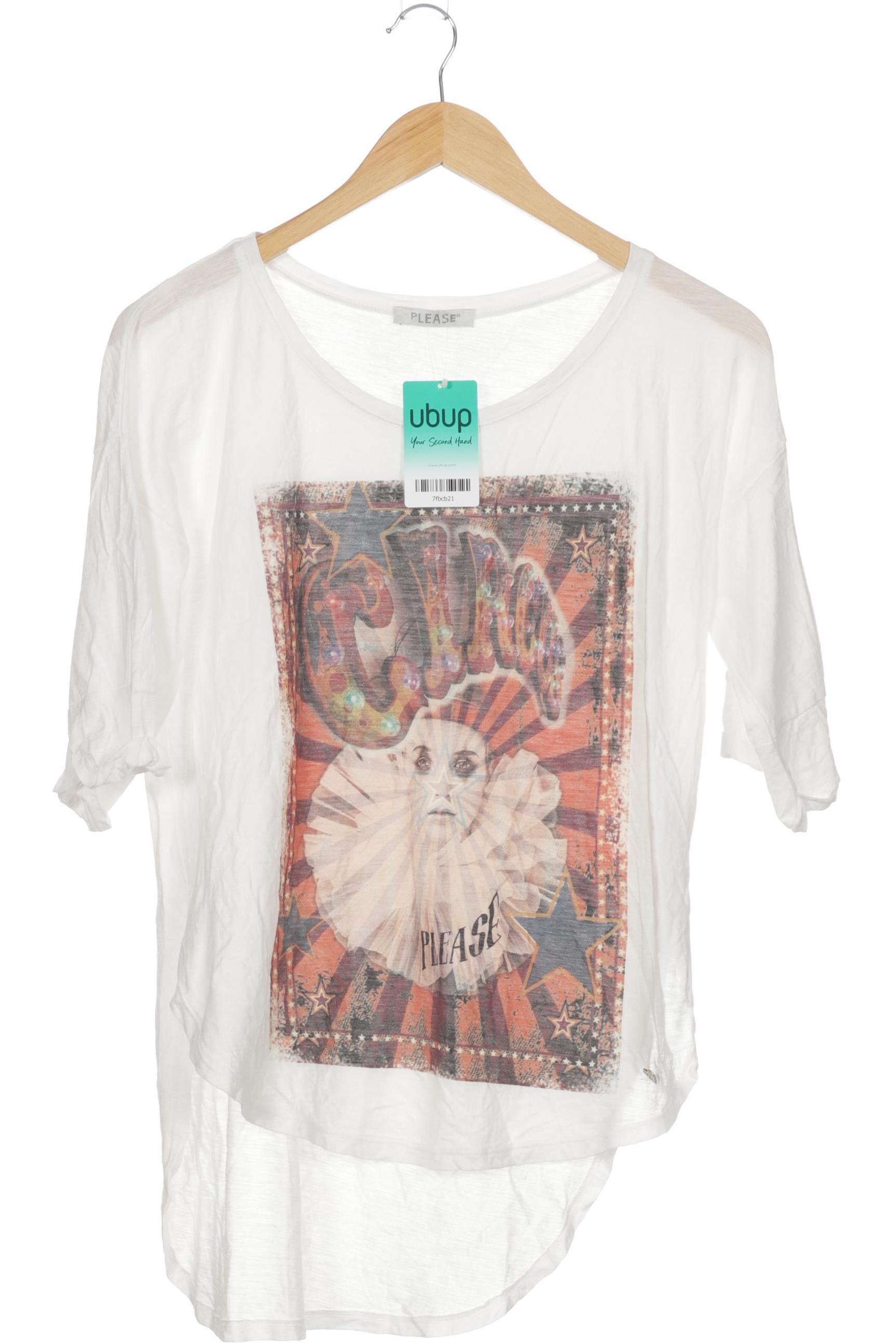

Please Damen T-Shirt, weiß, Gr.