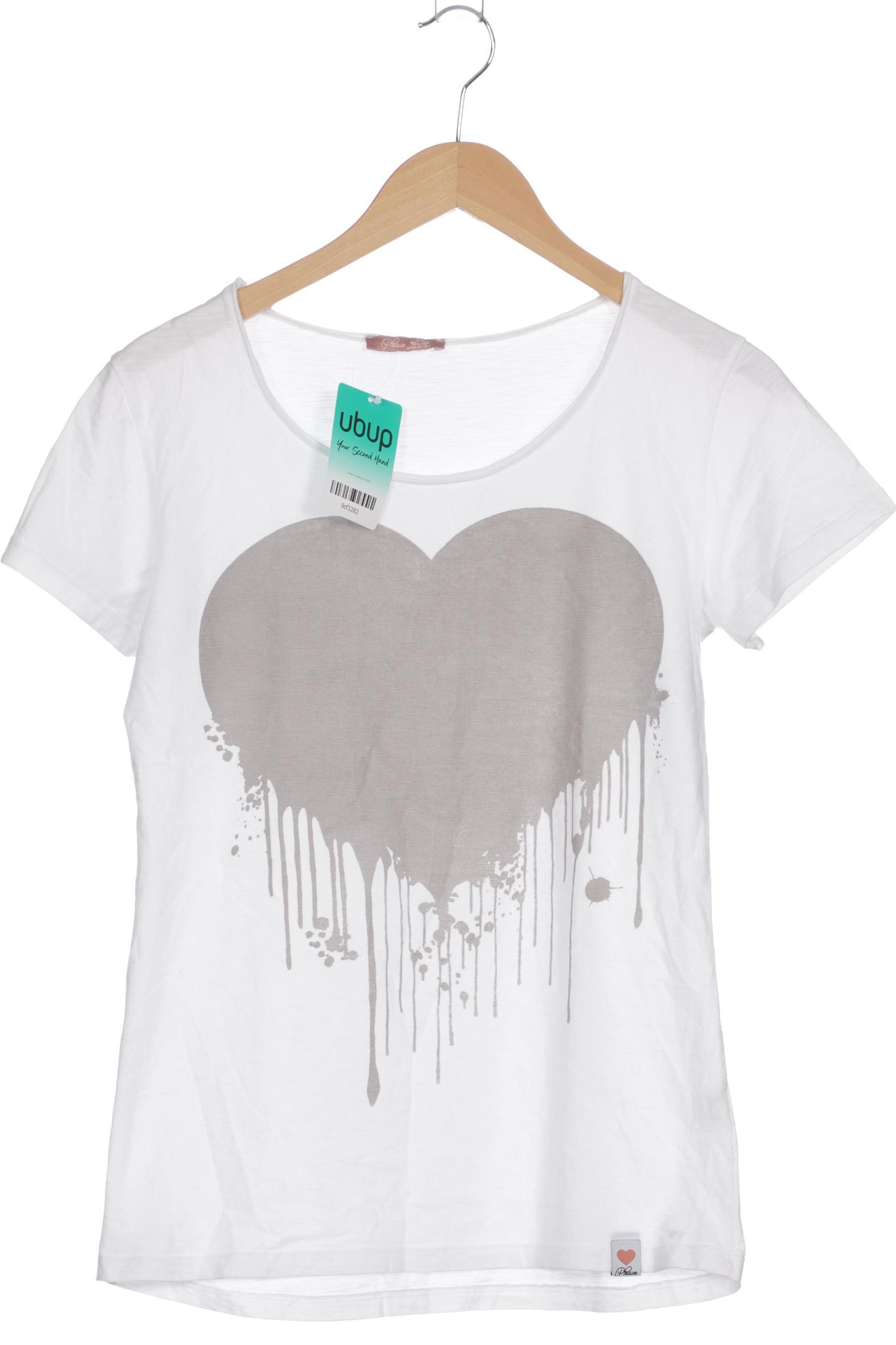 

Please Damen T-Shirt, weiß, Gr.