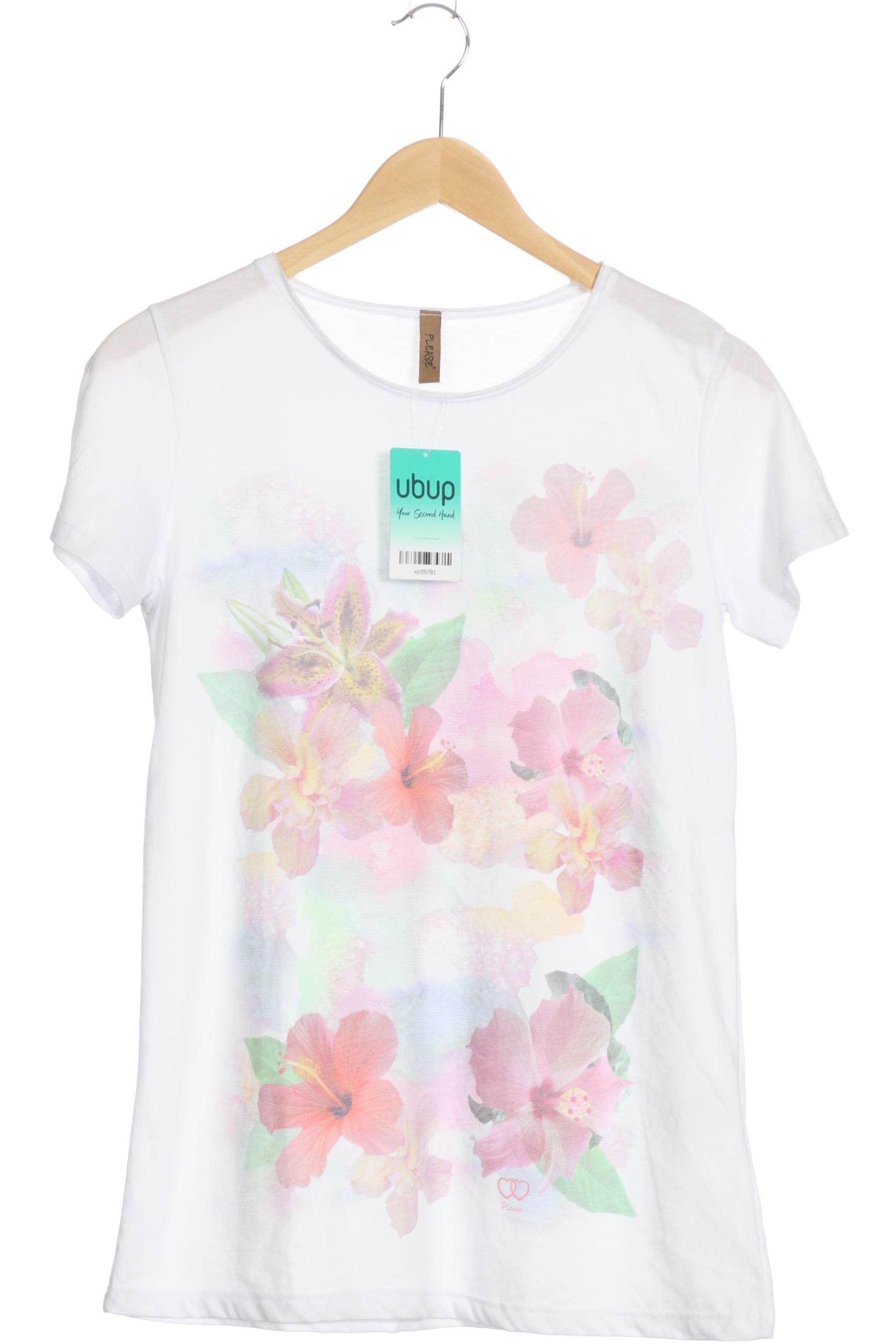 

Please Mädchen T-Shirt, weiß, Gr. 176