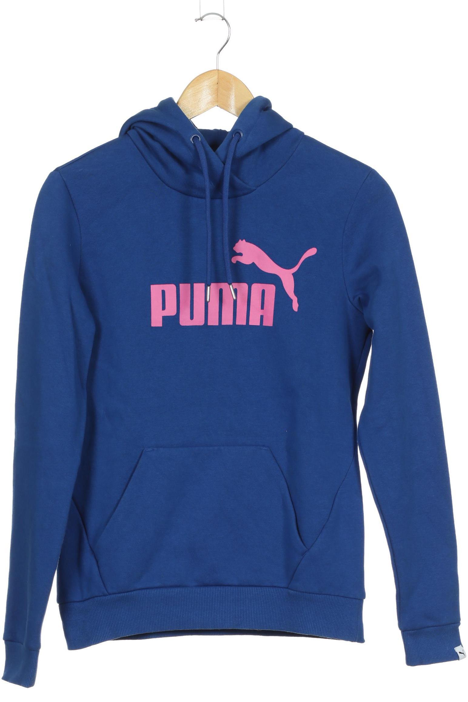 

Puma Damen Kapuzenpullover, blau, Gr. 36