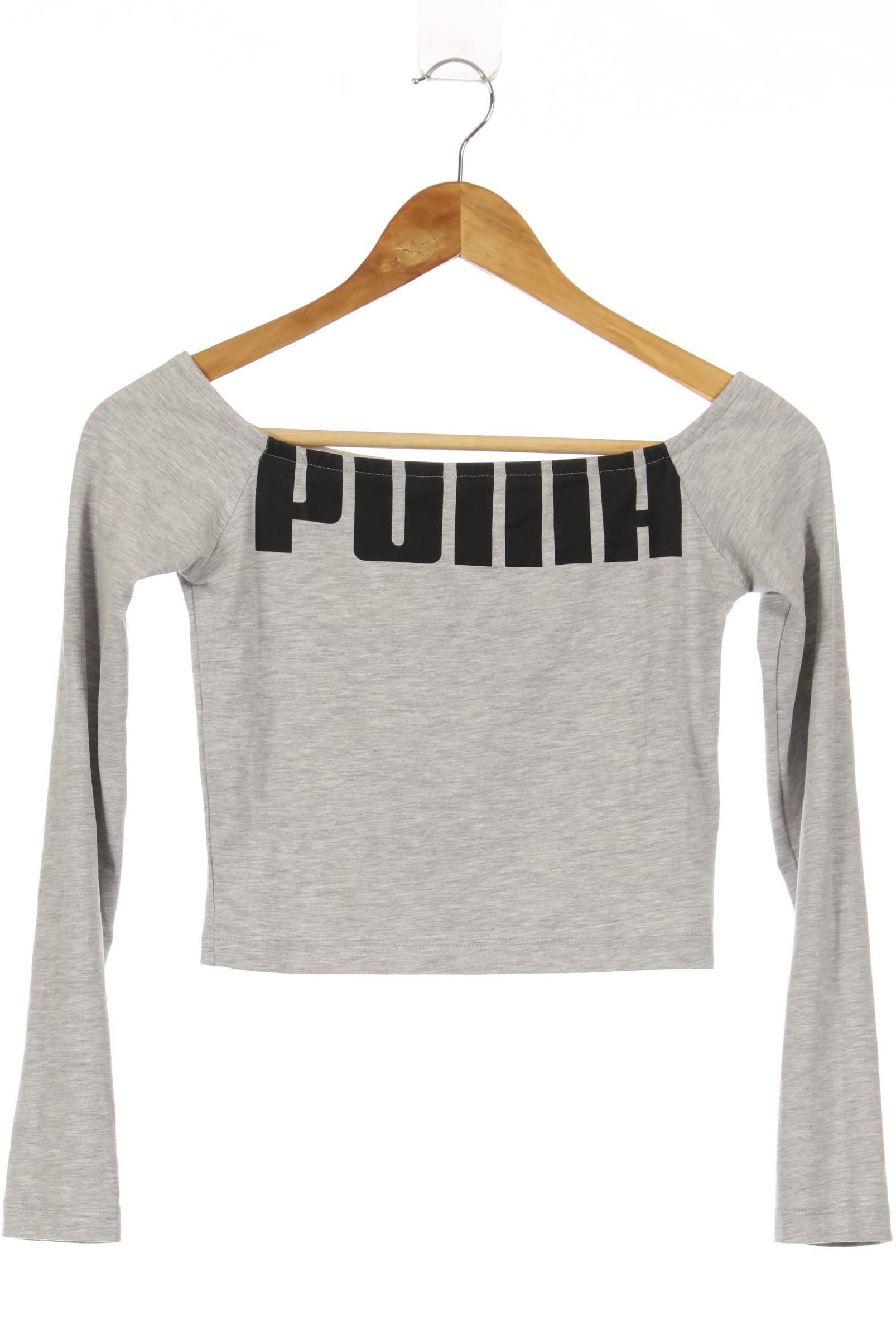 

Puma Damen Langarmshirt, silber, Gr. 36