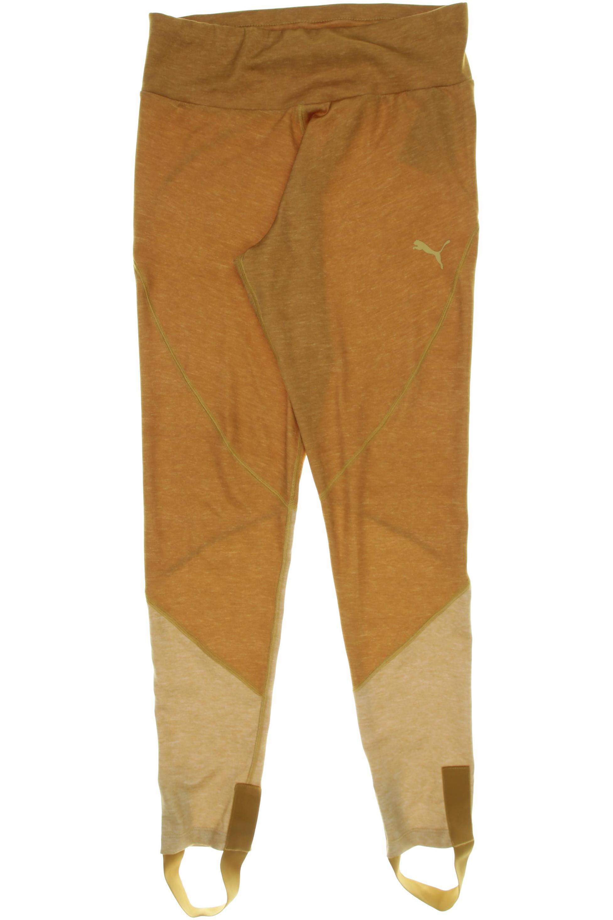 

Puma Damen Stoffhose, gelb, orange, Gr.