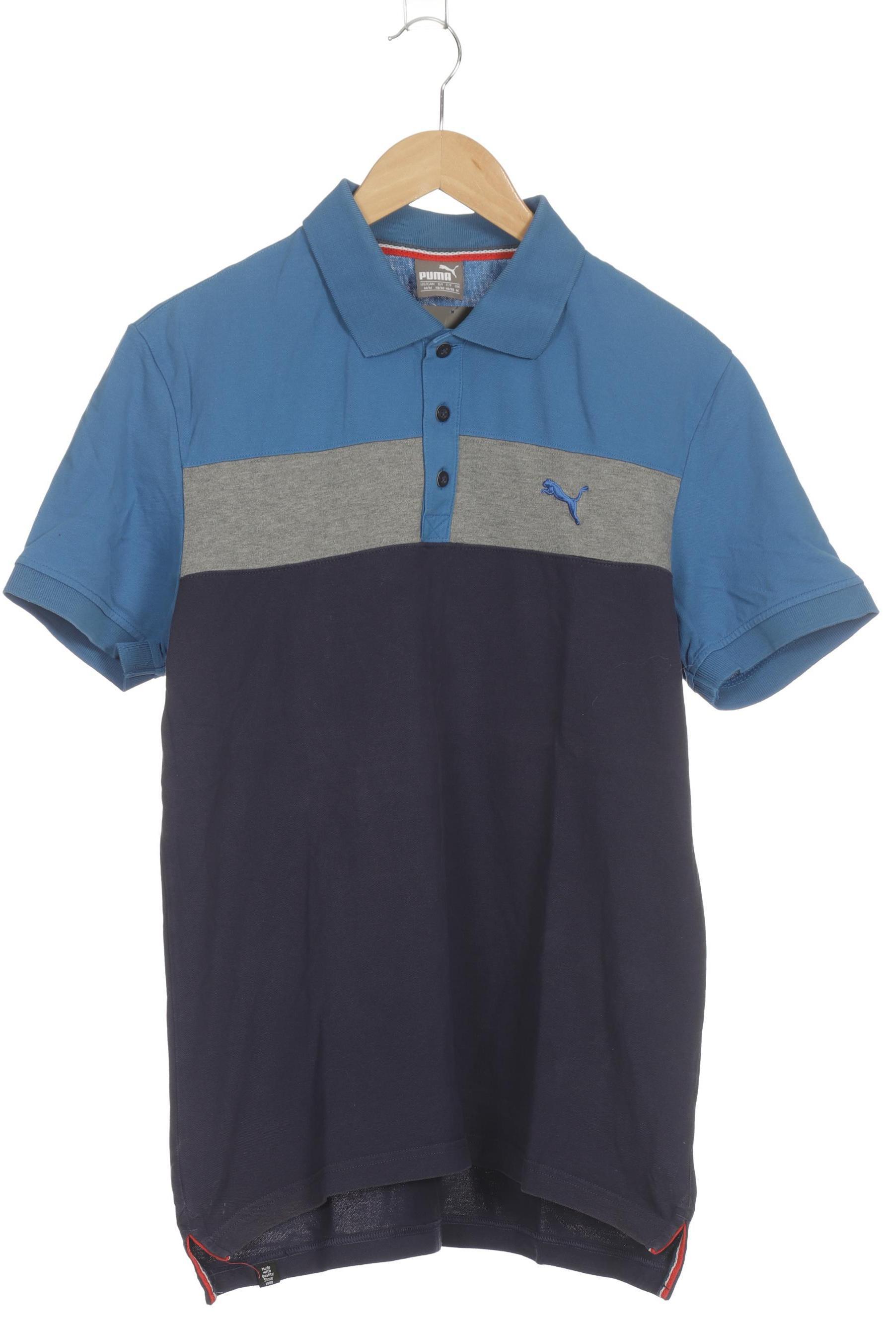 Thumbnail - Puma Herren Poloshirt, blau, Gr. 48